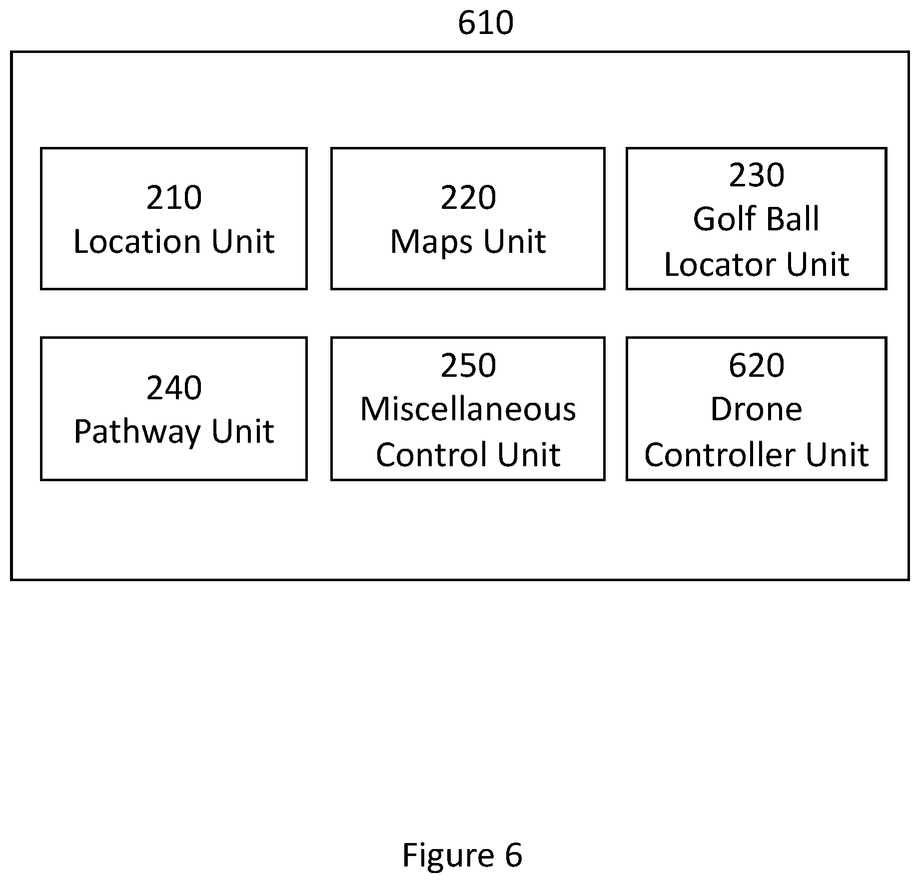Patent US12303762 Figure 6 – Self propelled golf cart paired to golf ball