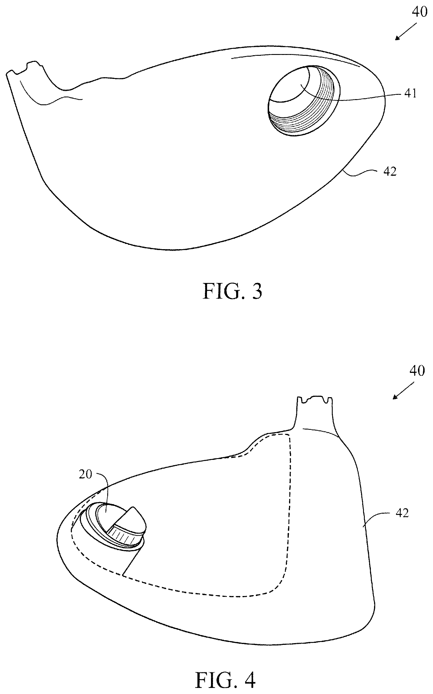 Patent US12303763 Figure 2 – Golf club with electrical components