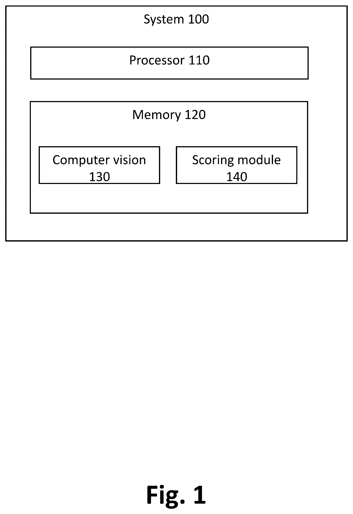 Patent US12303764 Figure 1 – System and method for sports scoring