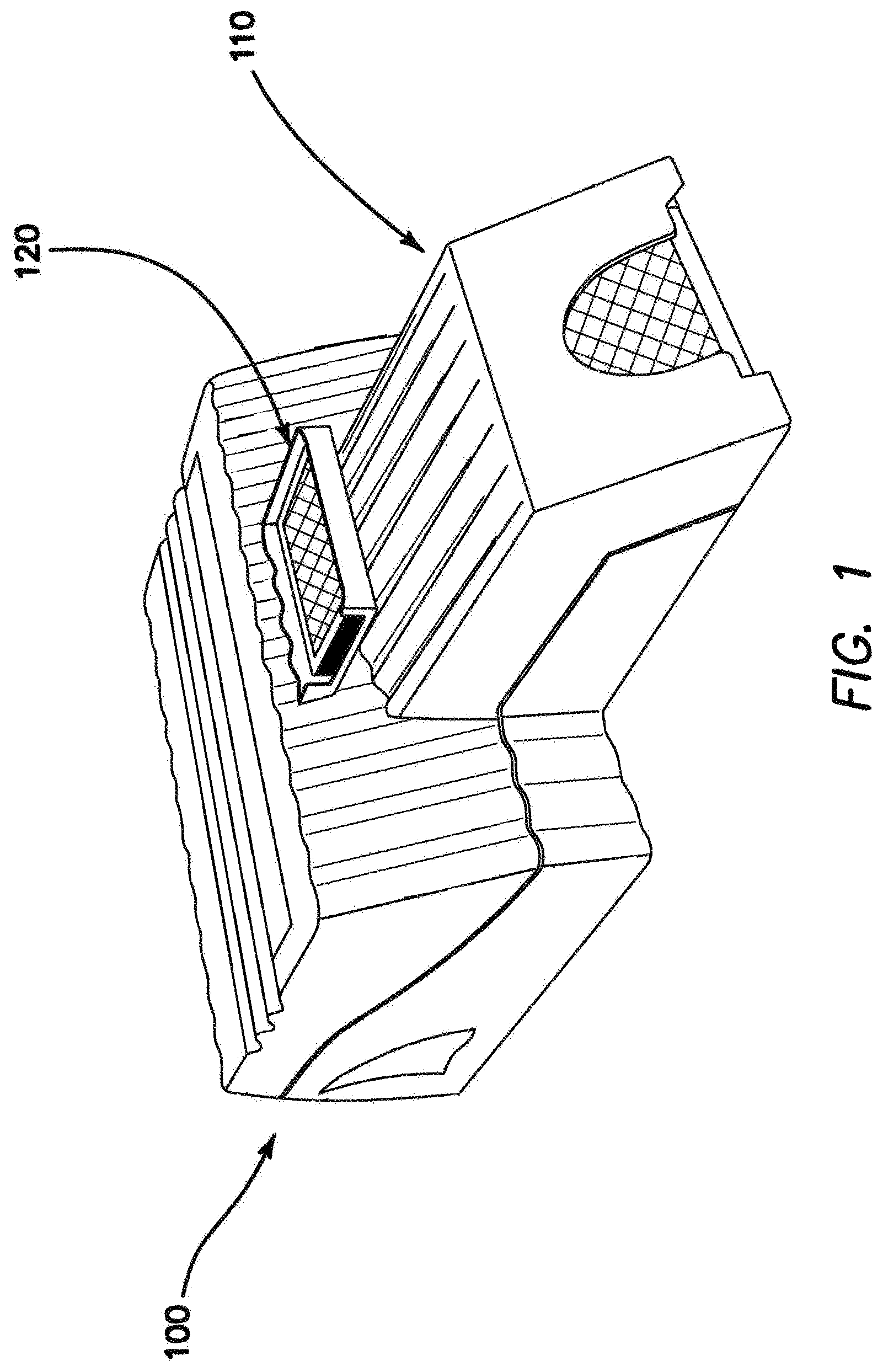 Patent US12303771 Figure 1 – Multi-deck automatic smart card shuffler and security system configured to shuffle and deliver hands for a casino table game such as baccarat