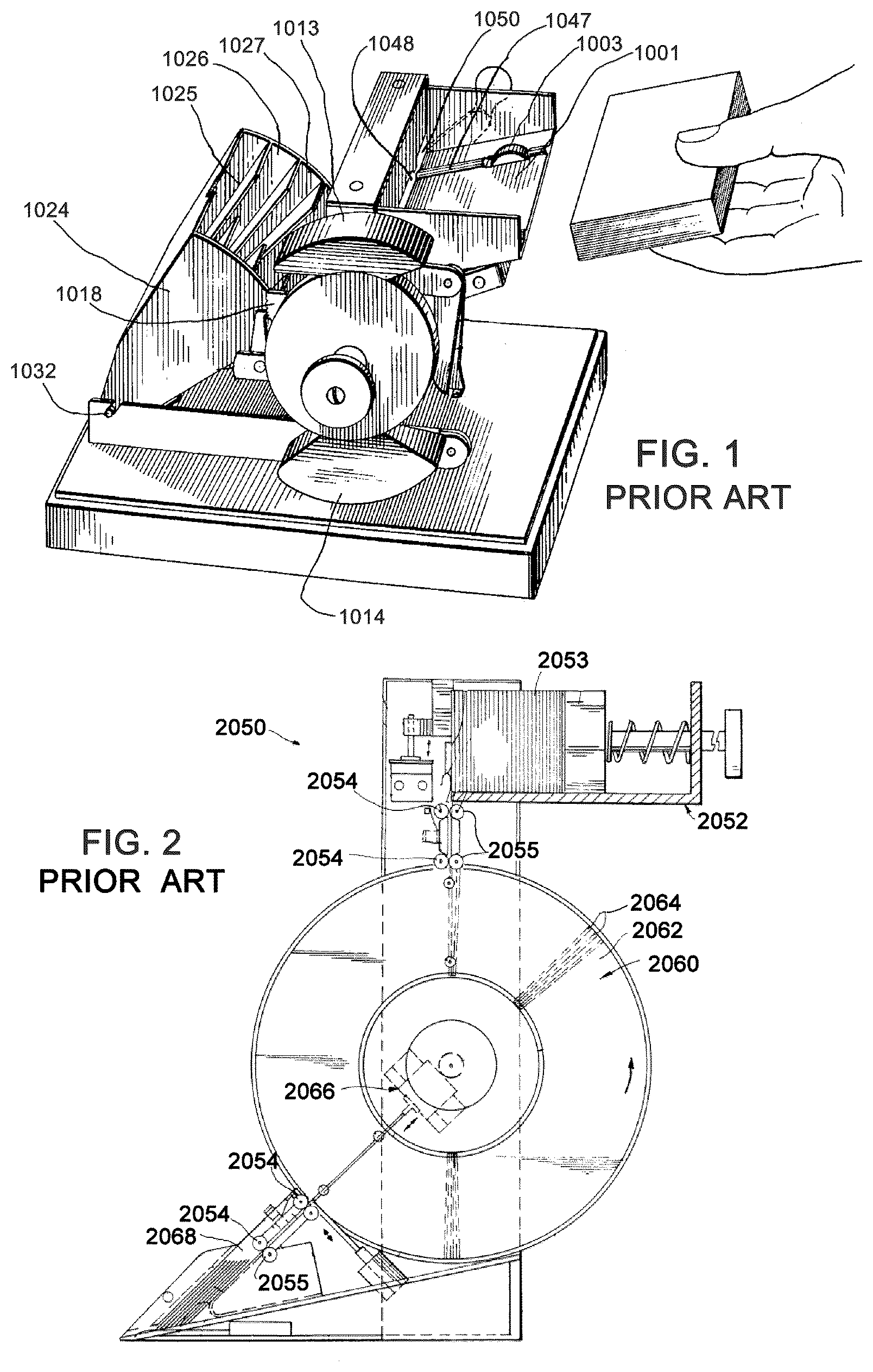 Patent US12303772 Figure 1 – Compact continuous shuffler