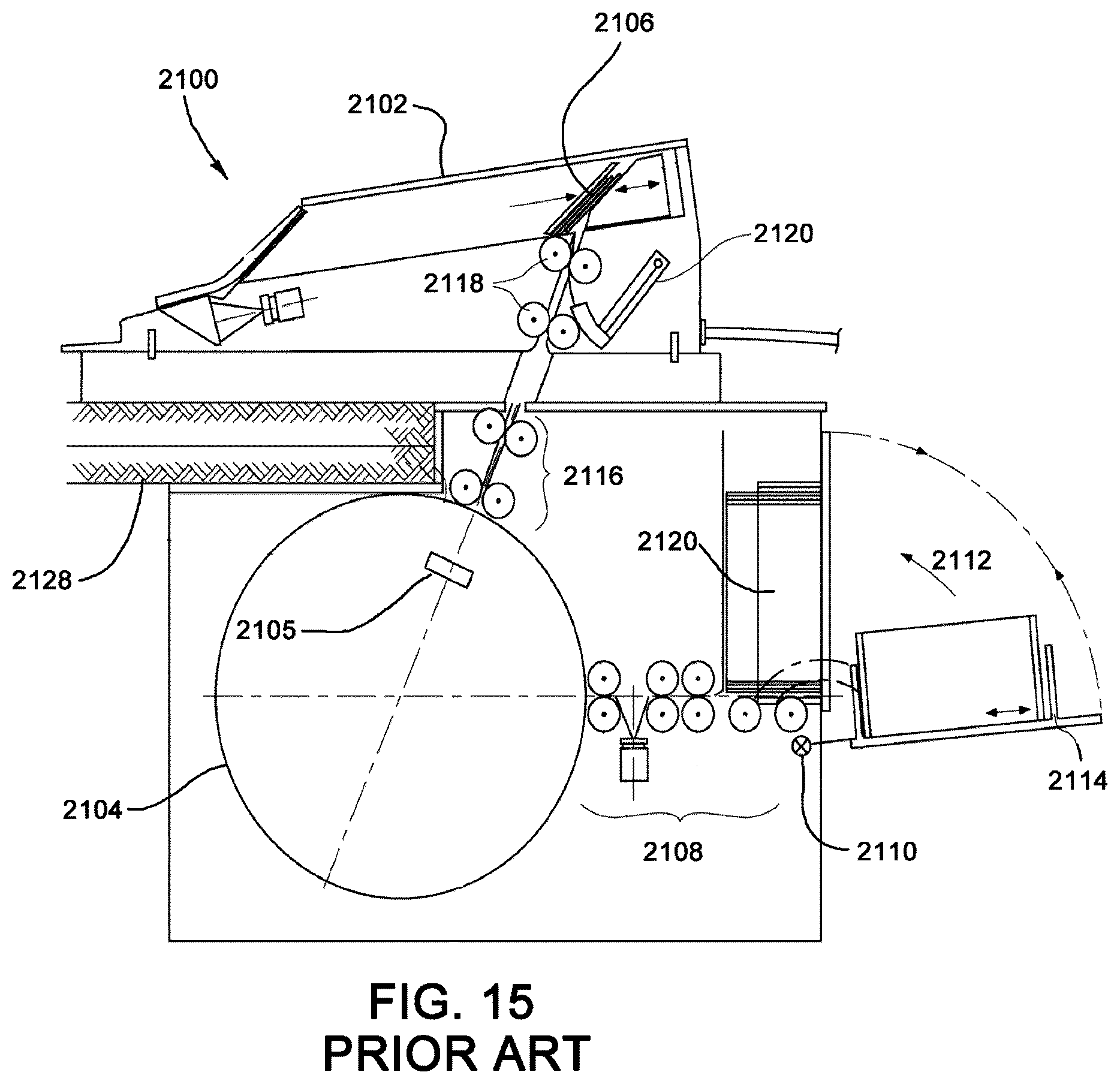 Patent US12303772 Figure 9 – Compact continuous shuffler