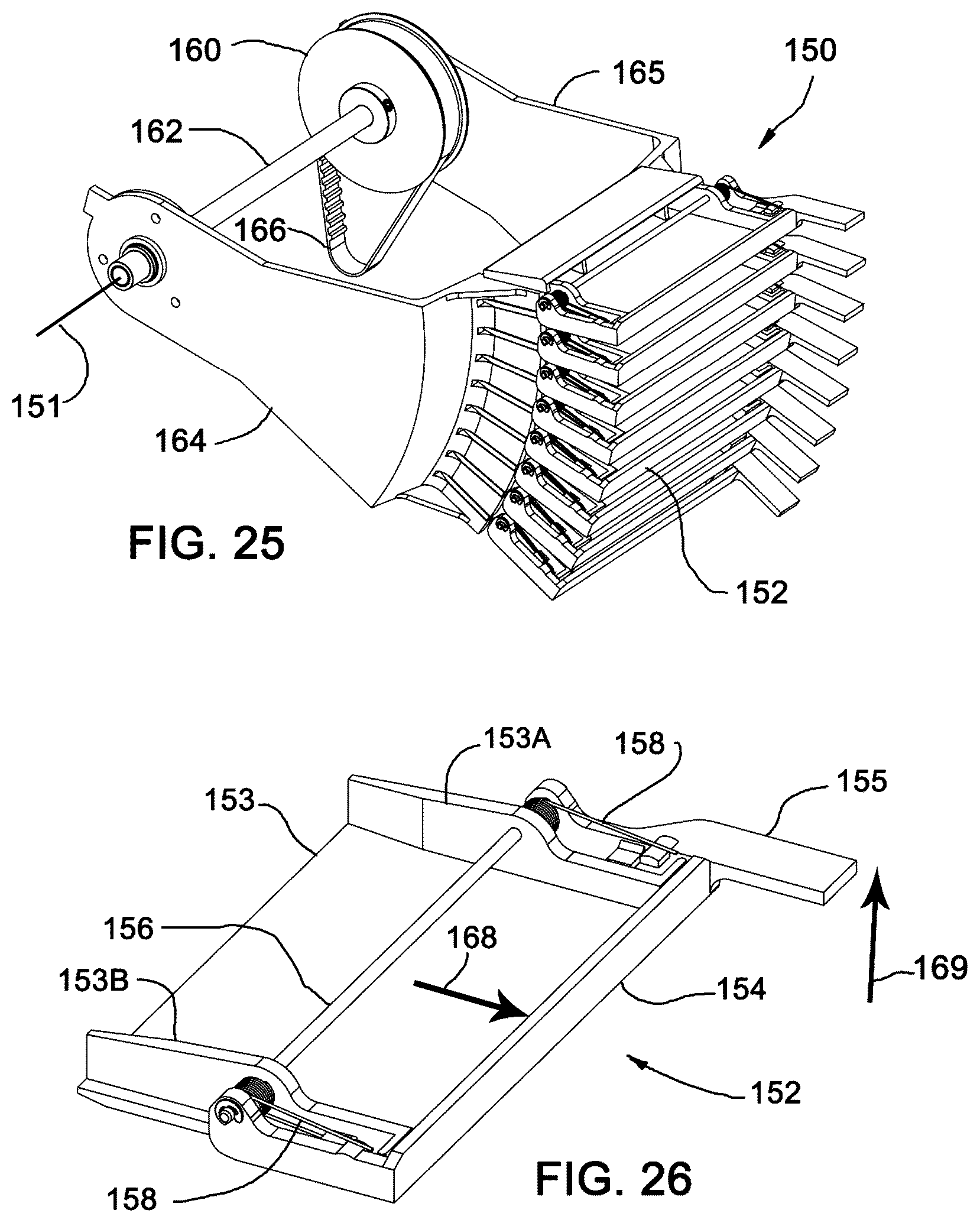 Patent US12303772 Figure 16 – Compact continuous shuffler
