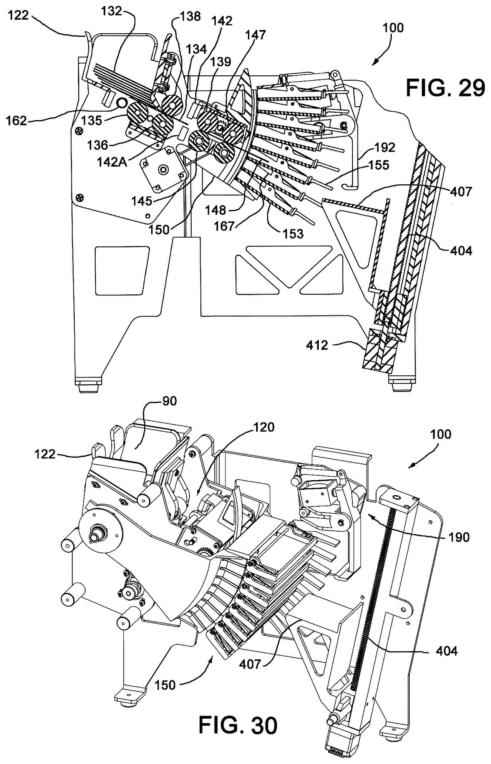 Patent US12303772 Figure 18 – Compact continuous shuffler