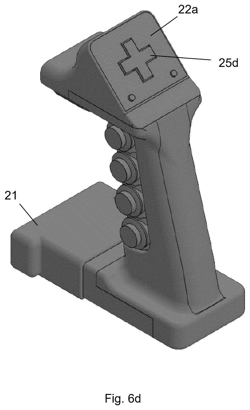 Patent US12303776 Figure 11 – Modular controller system for single handed use