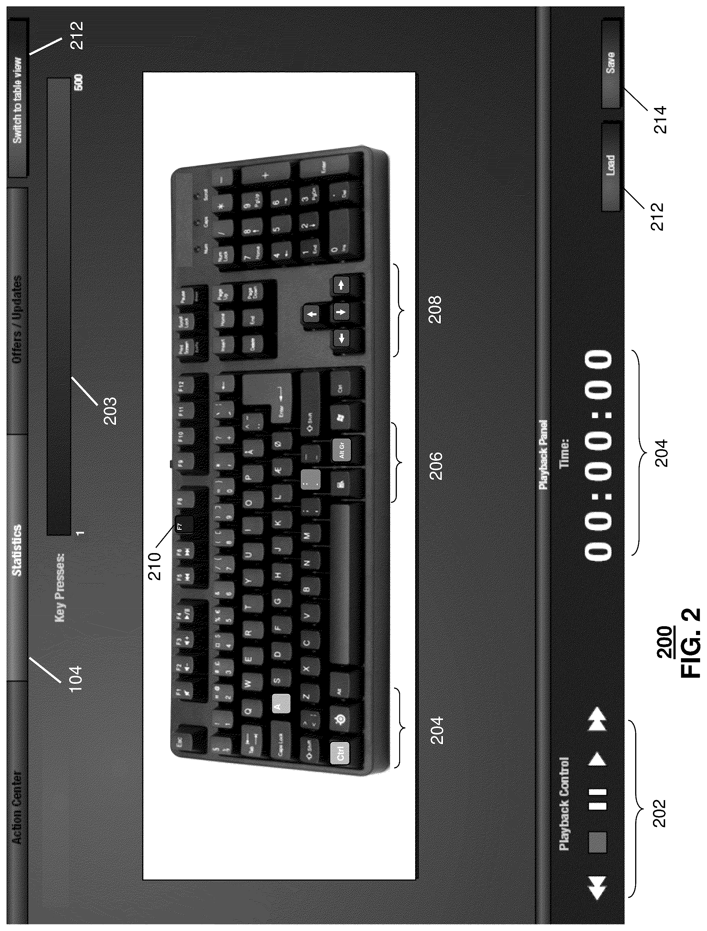 Patent US12303777 Figure 3 – Accessory for presenting information associated with an application