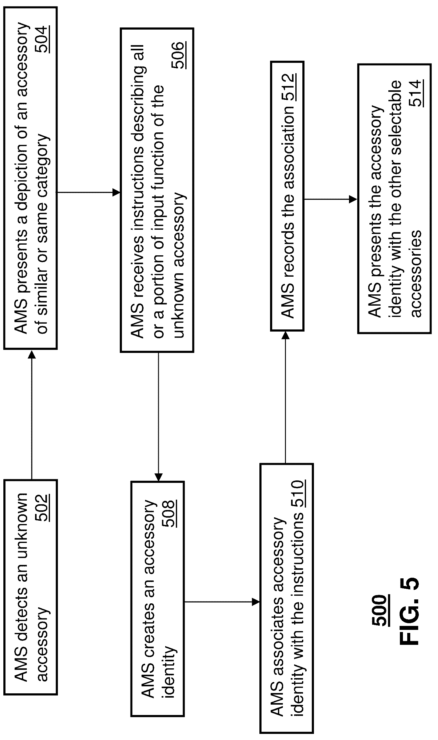 Patent US12303777 Figure 6 – Accessory for presenting information associated with an application