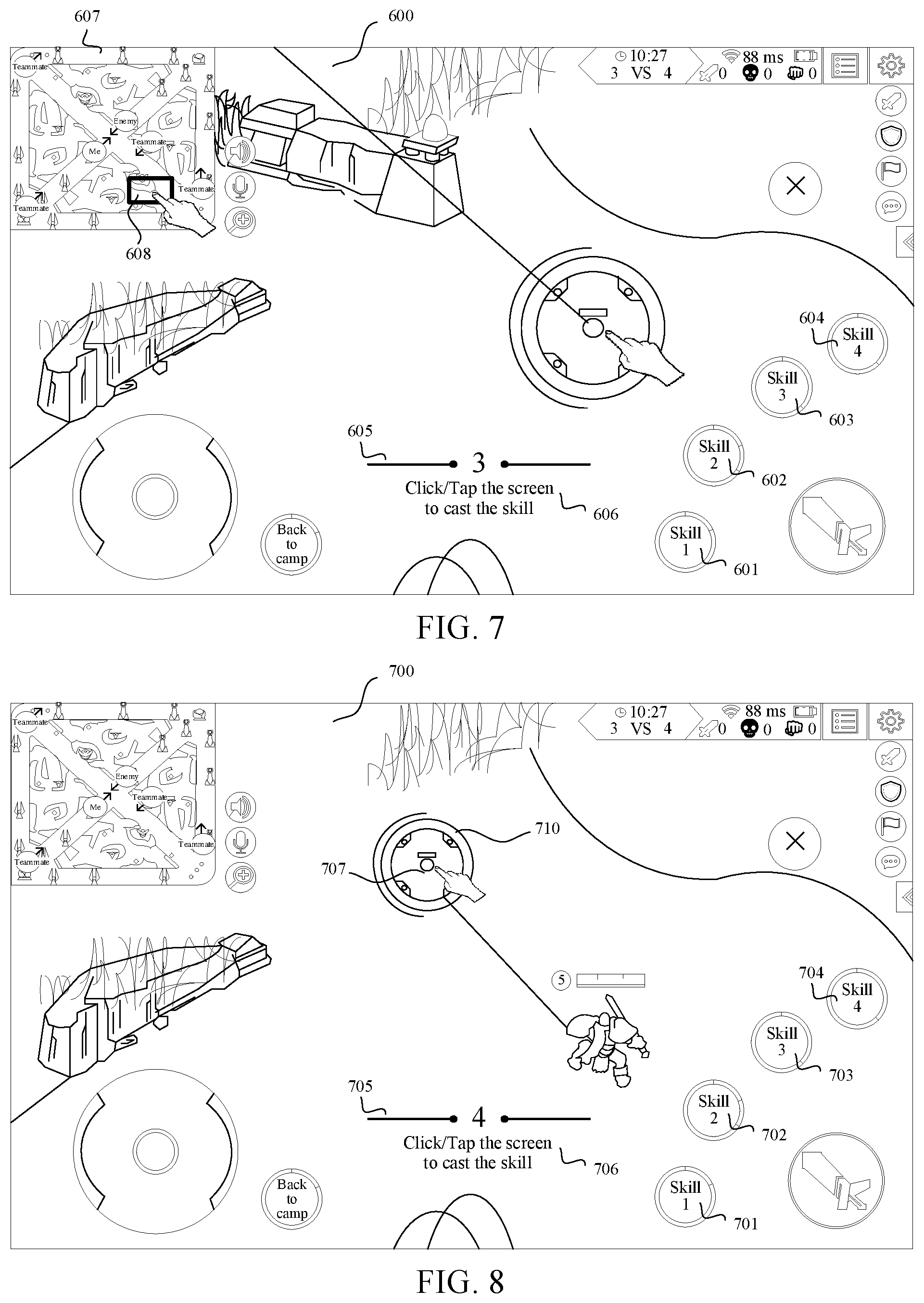 Patent US12303781 Figure 5 – Virtual object control method and apparatus, terminal, and storage medium