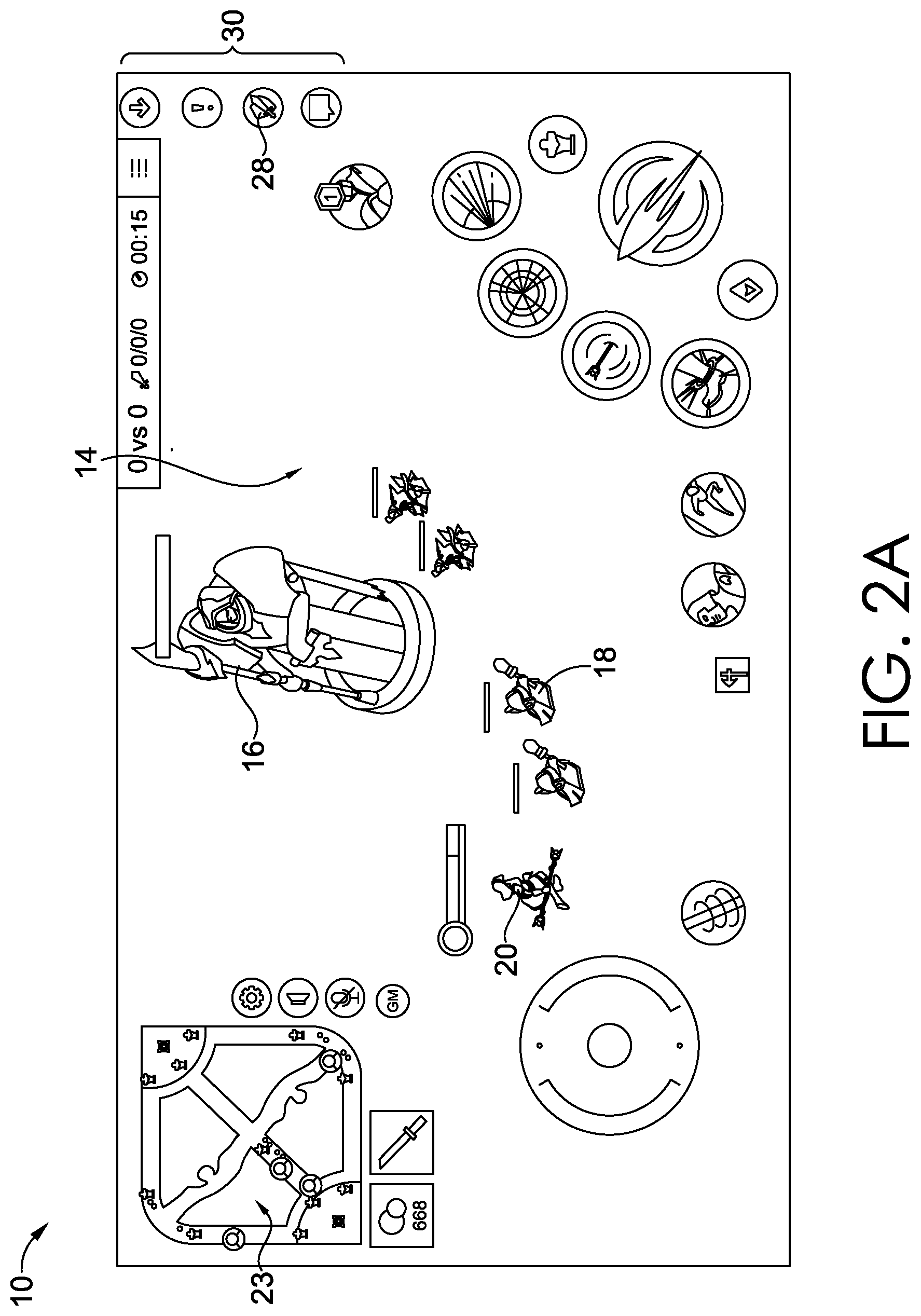 Patent US12303782 Figure 2 – System and method for precise positioning with touchscreen gestures