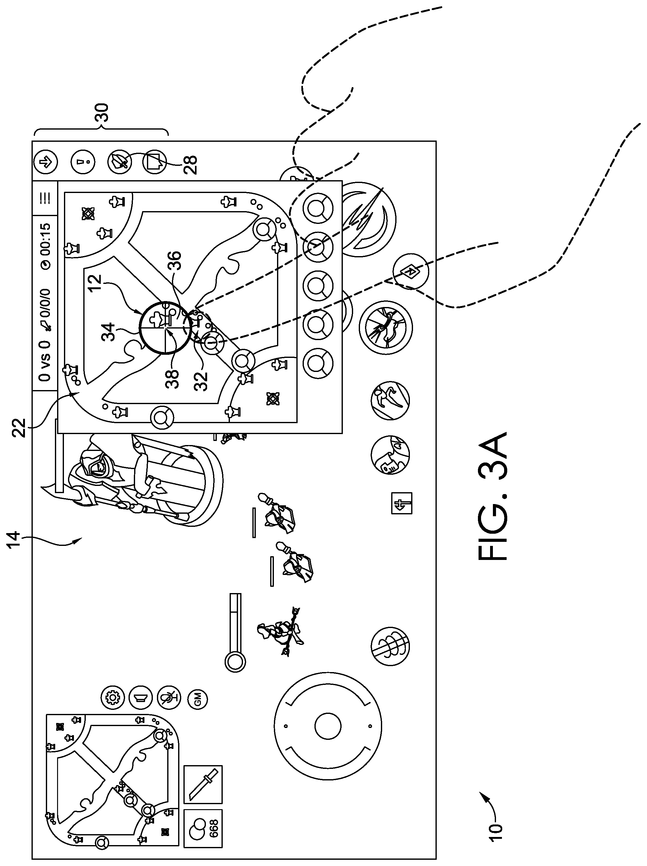 Patent US12303782 Figure 4 – System and method for precise positioning with touchscreen gestures