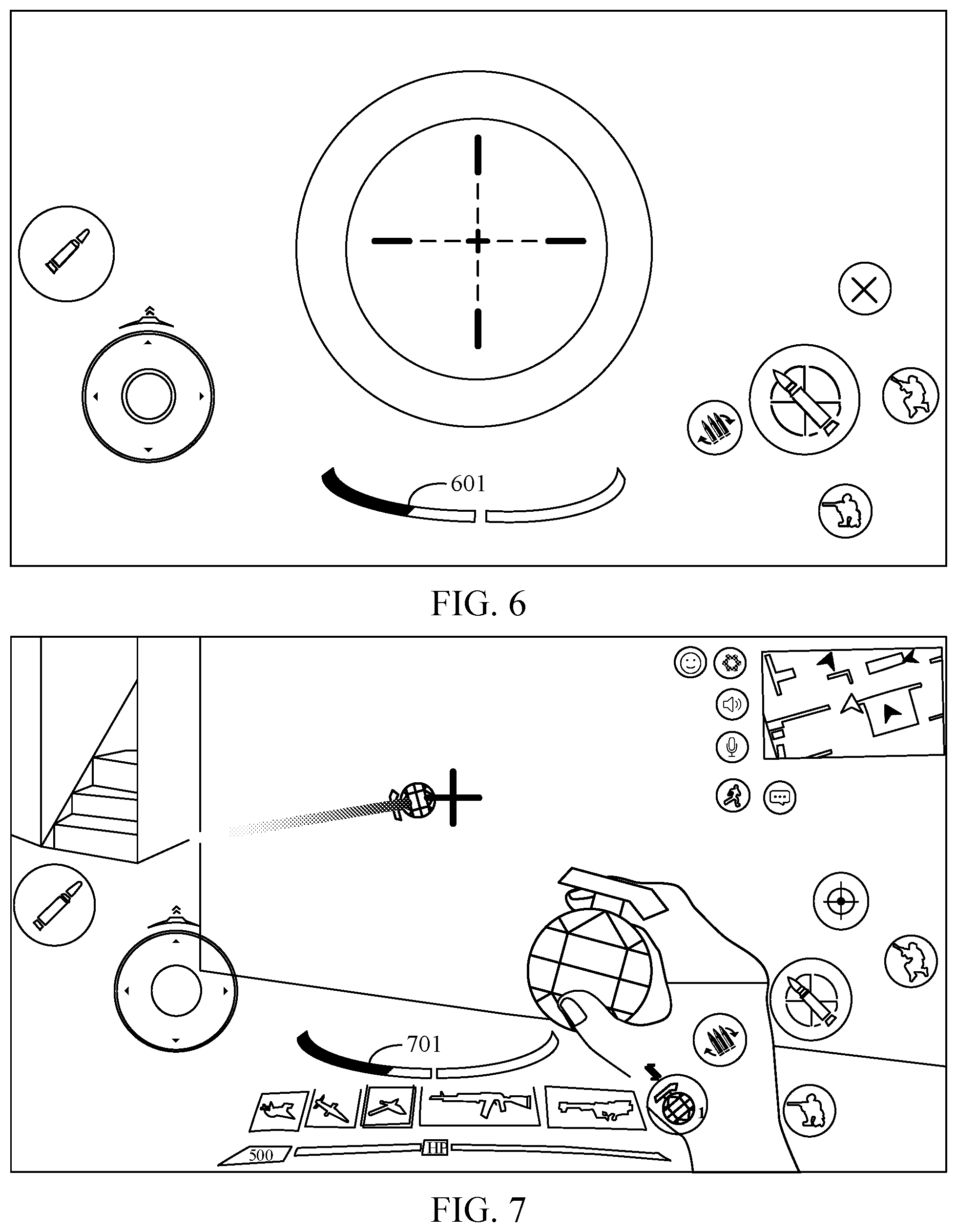 Patent US12303787 Figure 5 – Controlling a virtual object based on strength values