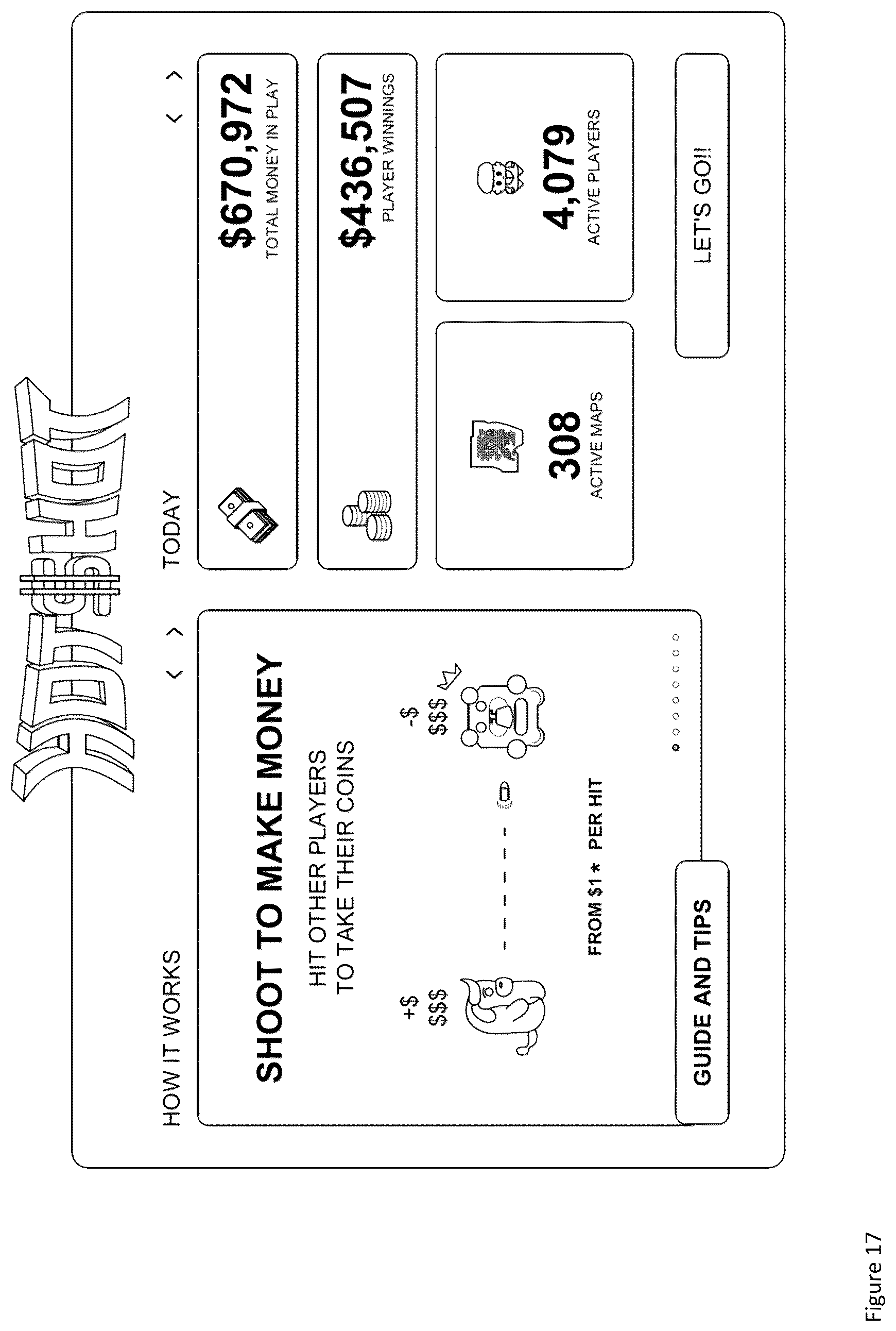 Patent US12303793 Figure 17 – Multiplayer online game system