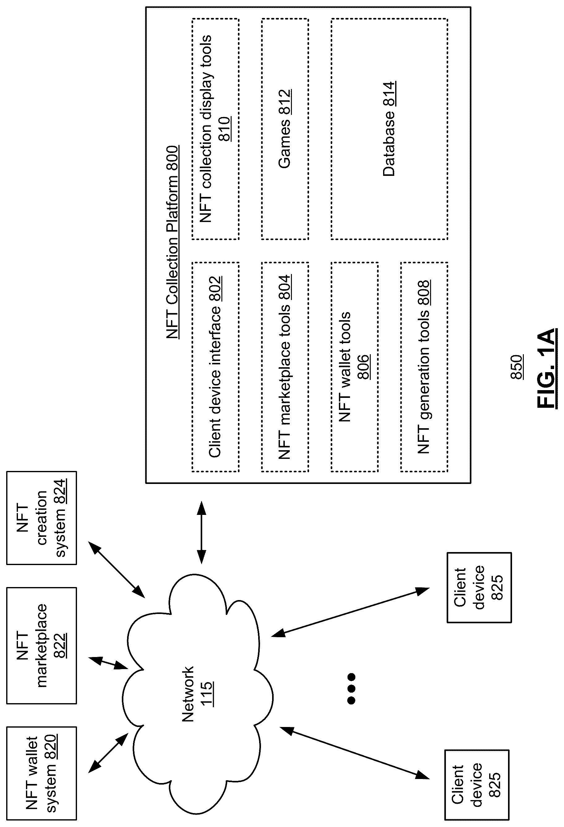 Patent US12303794 Figure 1 – Generating and updating player token NFTs and methods for use therewith