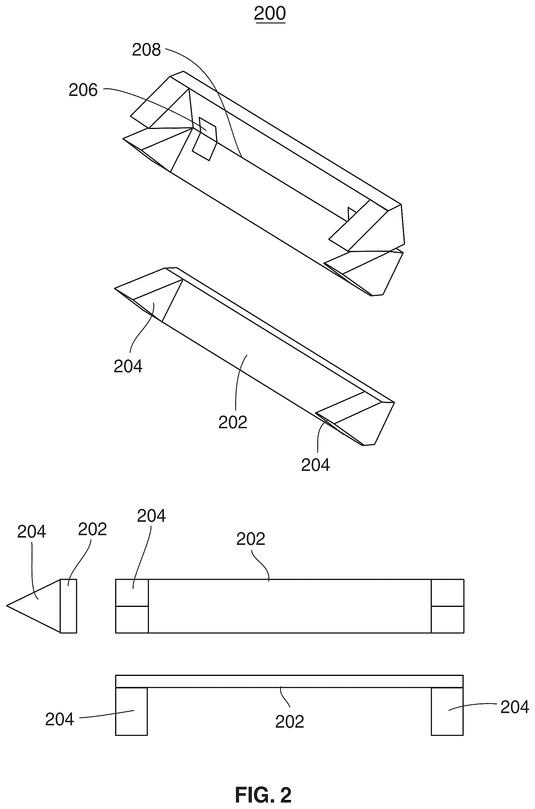 Patent US12303796 Figure 2 – Portable game board