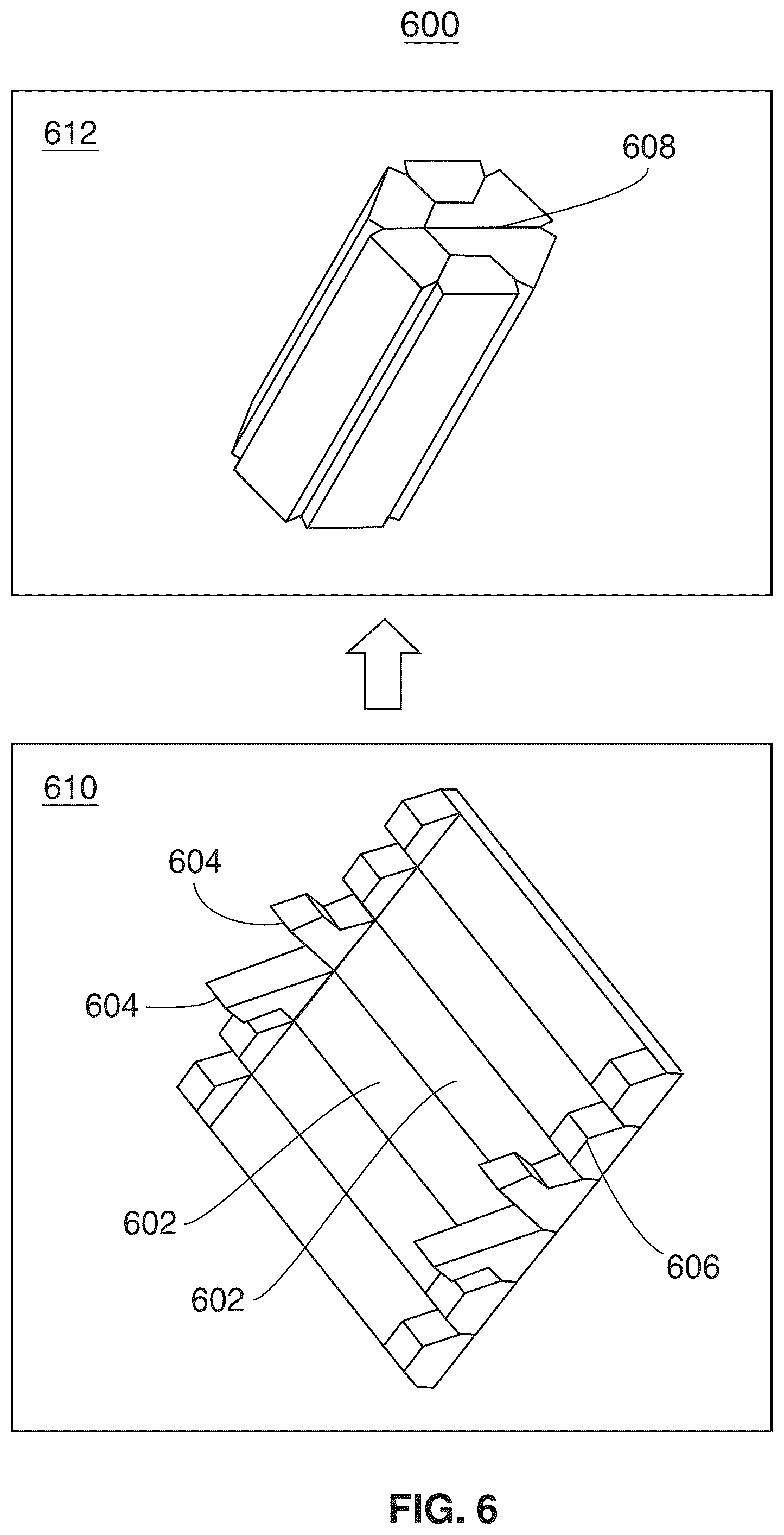 Patent US12303796 Figure 6 – Portable game board