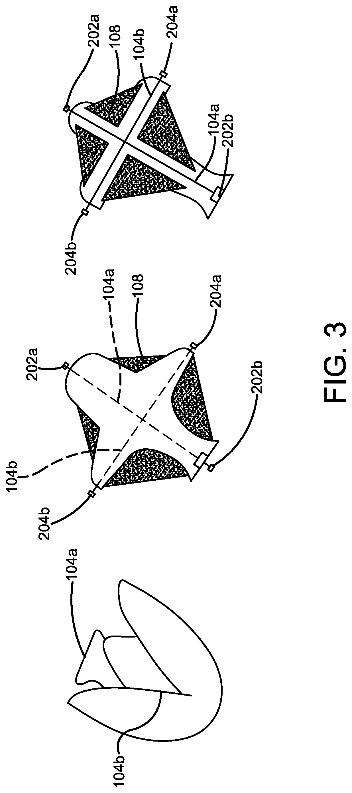 Patent US12303801 Figure 3 – Transformable spherical ball toy