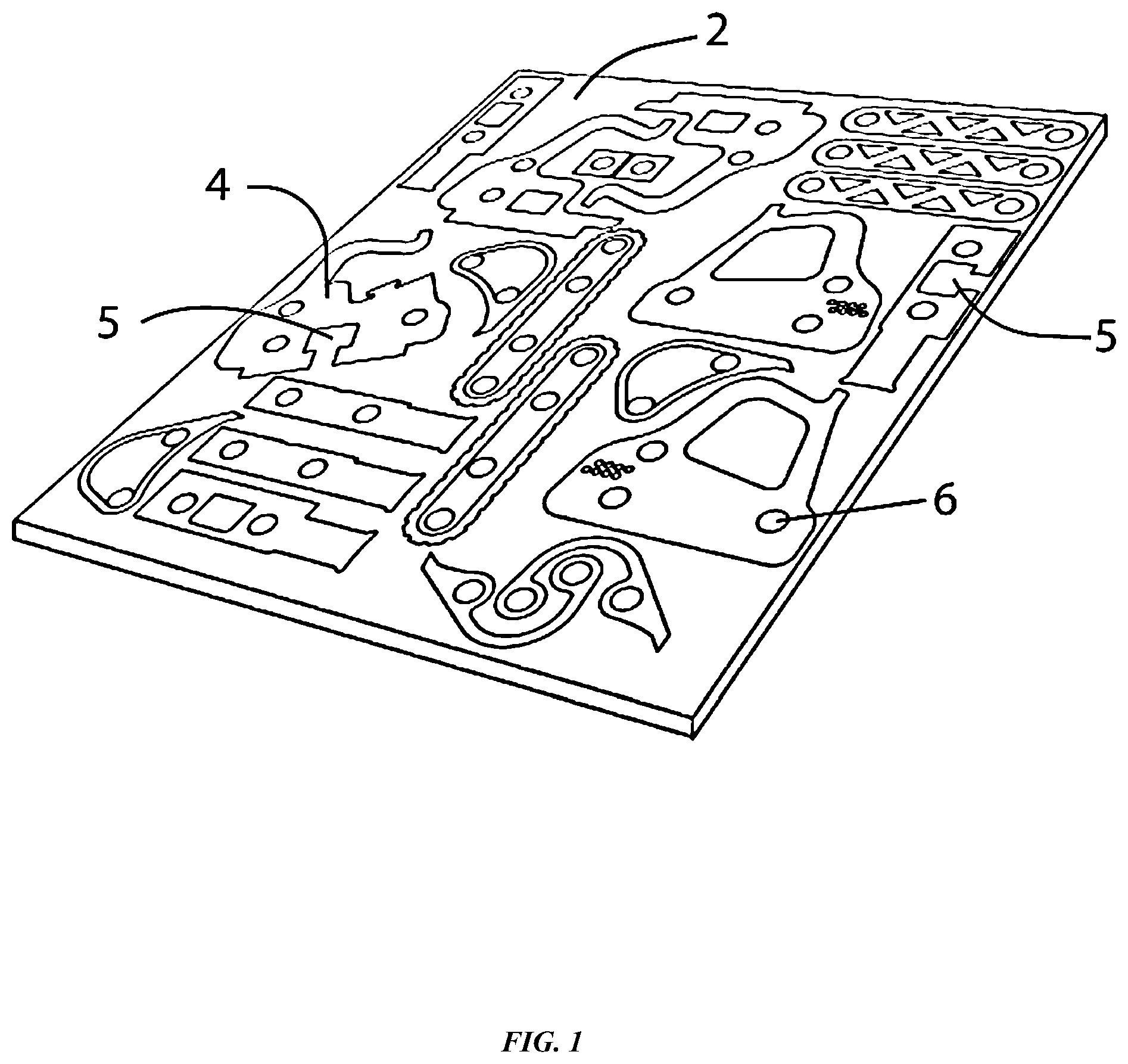 Patent US12303802 Figure 1 – Multilayered model assemblies