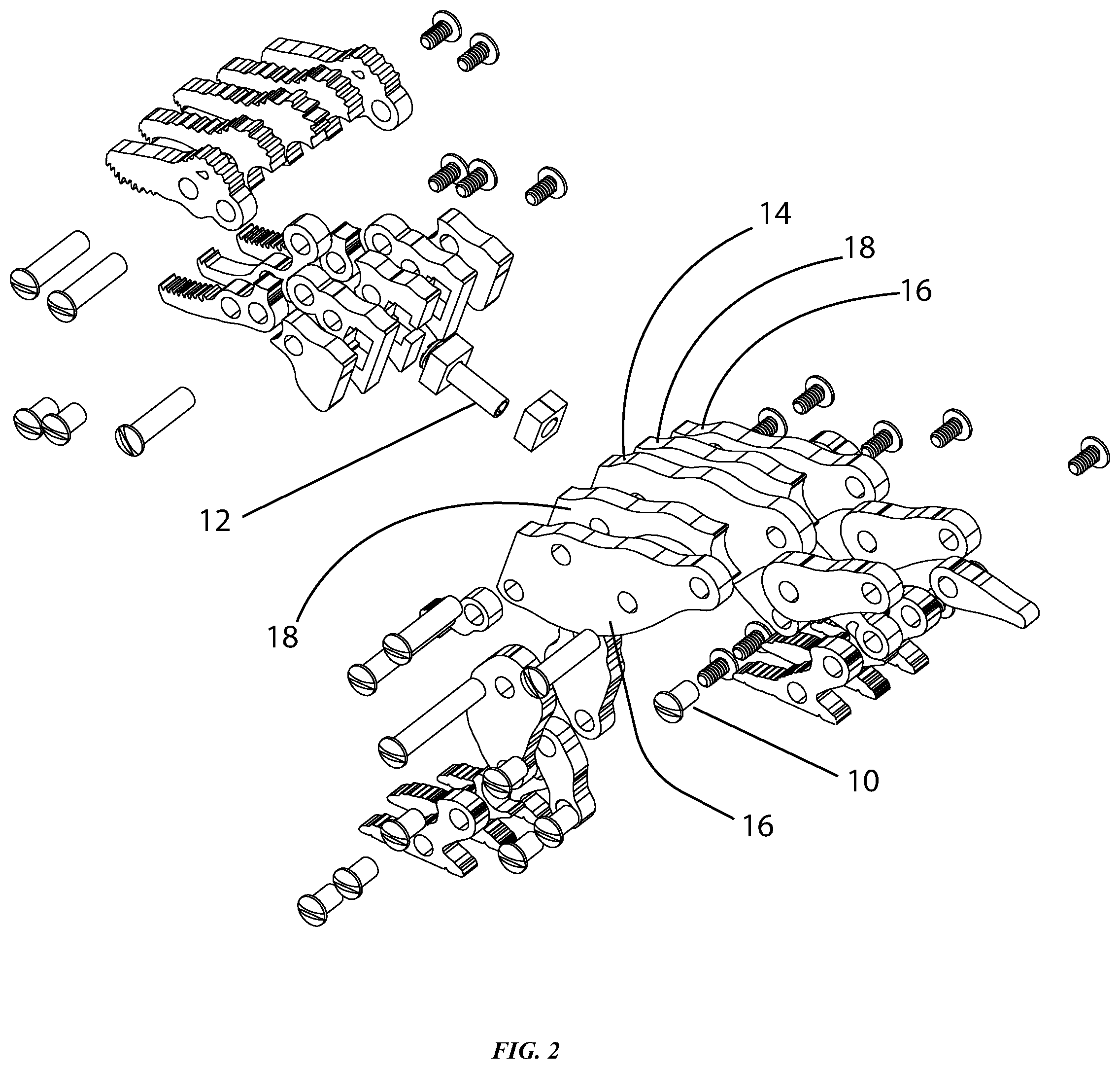 Patent US12303802 Figure 2 – Multilayered model assemblies
