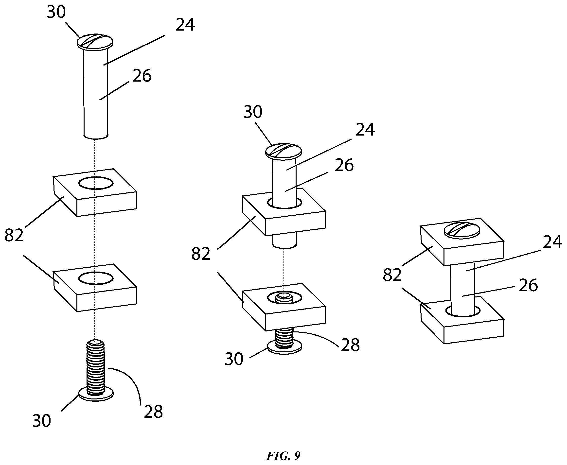 Patent US12303802 Figure 9 – Multilayered model assemblies