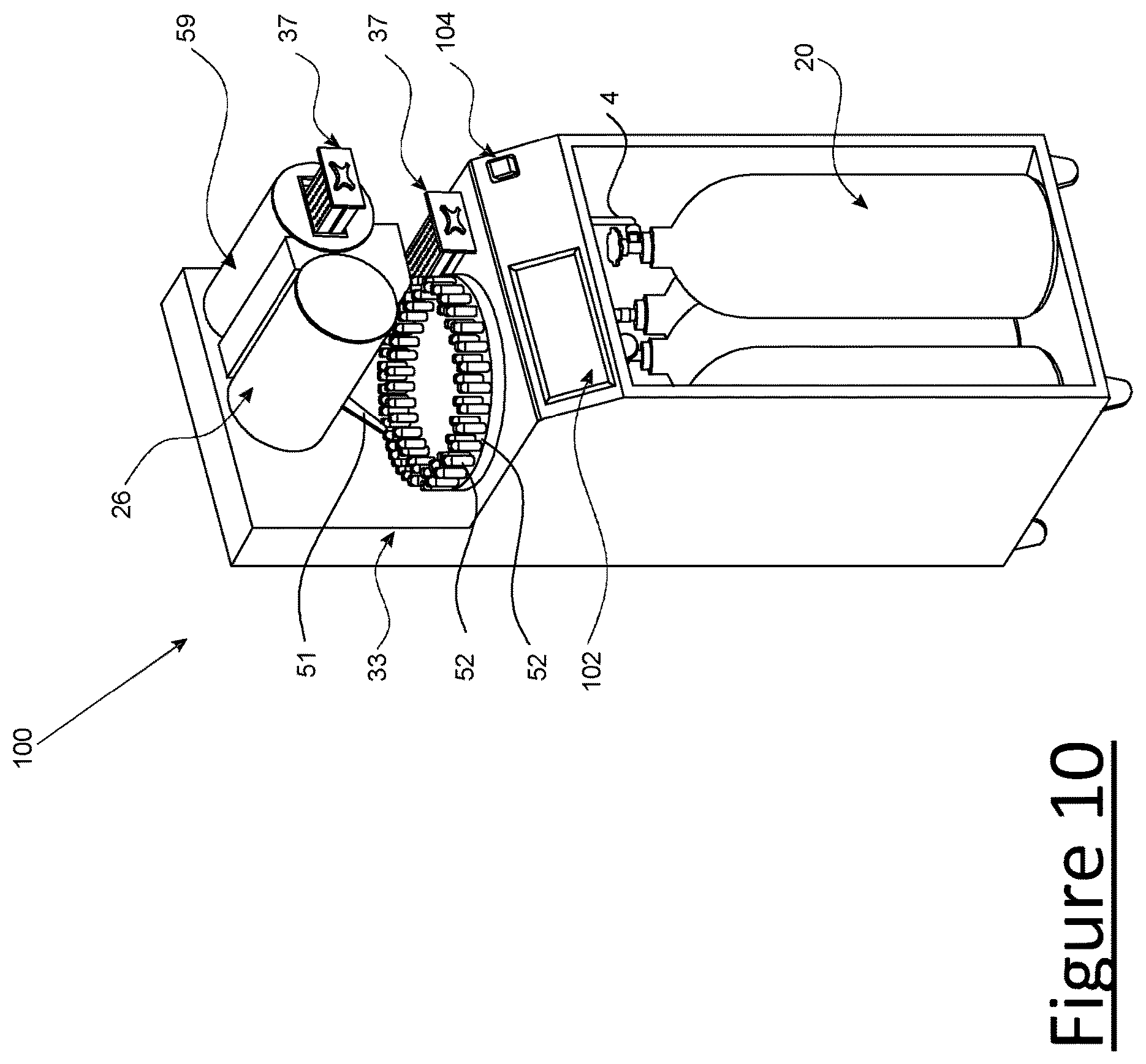 Patent US12303803 Figure 9 – System and method for extracting and separating botanical oils without the use of solvents