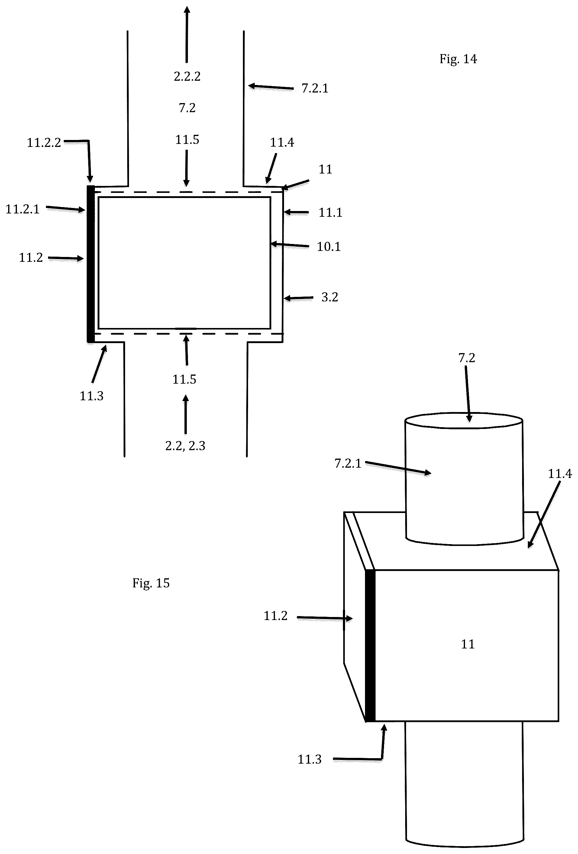 Patent US12303807 Figure 13 – Particle filter with ultrasound device