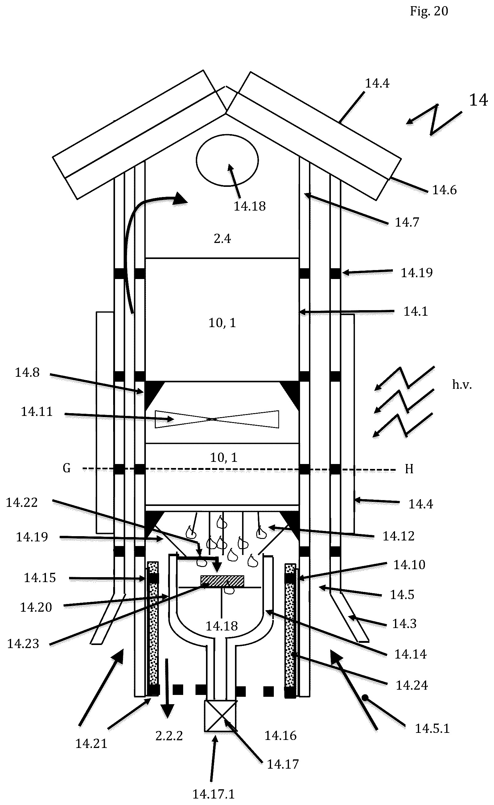 Patent US12303807 Figure 16 – Particle filter with ultrasound device