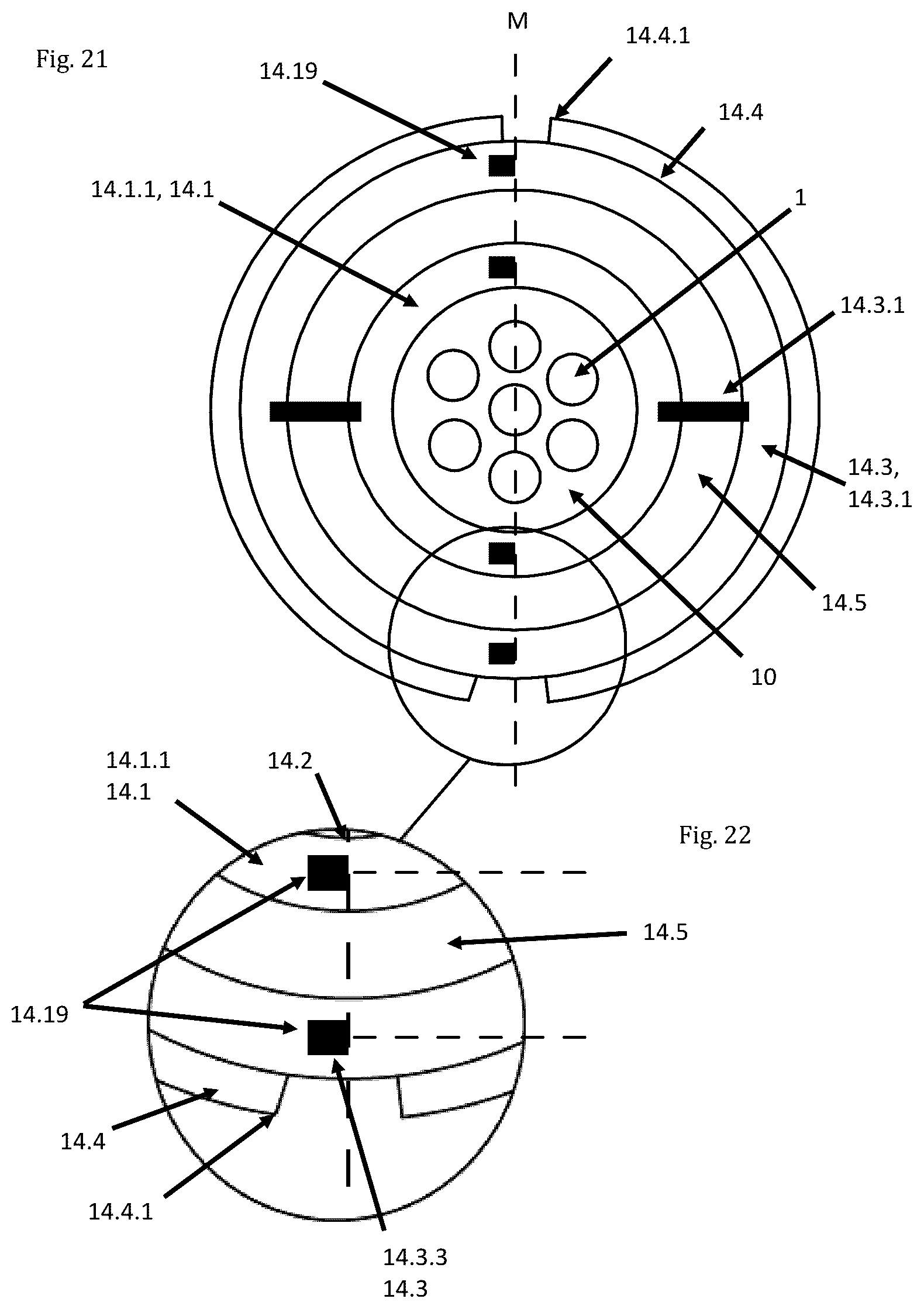 Patent US12303807 Figure 17 – Particle filter with ultrasound device