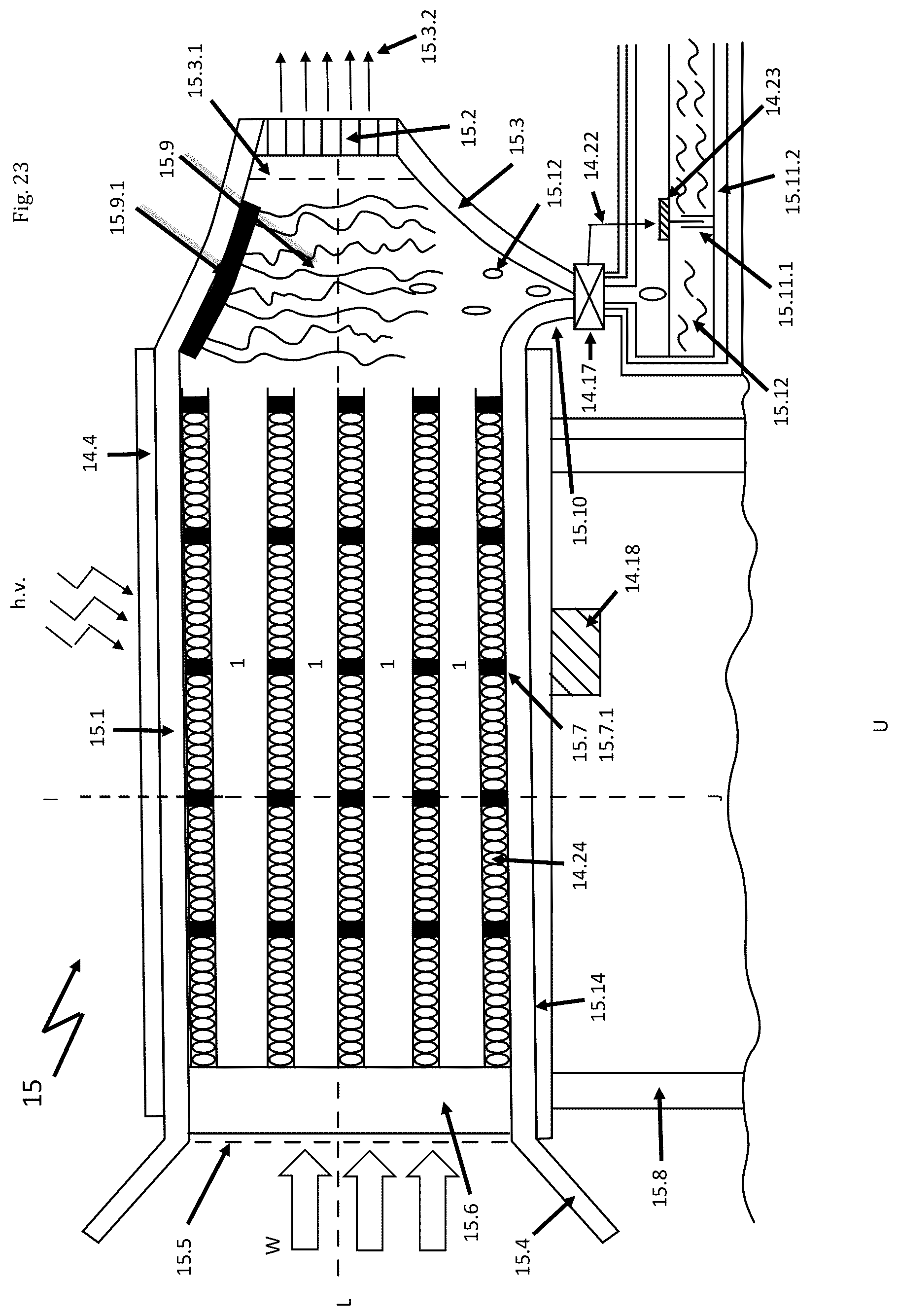 Patent US12303807 Figure 18 – Particle filter with ultrasound device