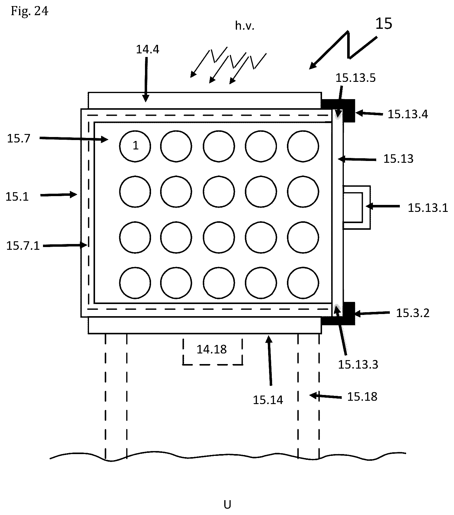 Patent US12303807 Figure 19 – Particle filter with ultrasound device