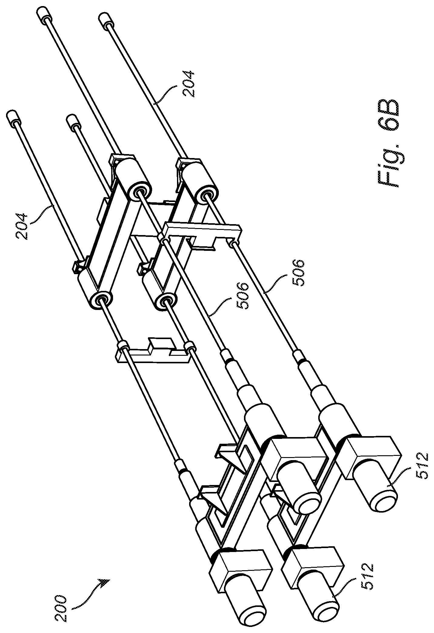 Patent US12303808 Figure 7 – Filter press and a filter plate compression and transport retrofitting kit for a filter press