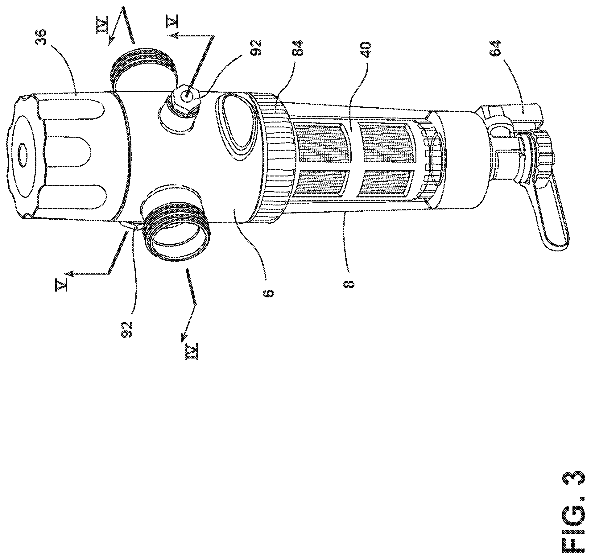 Patent US12303811 Figure 3 – Water sediment filter assembly