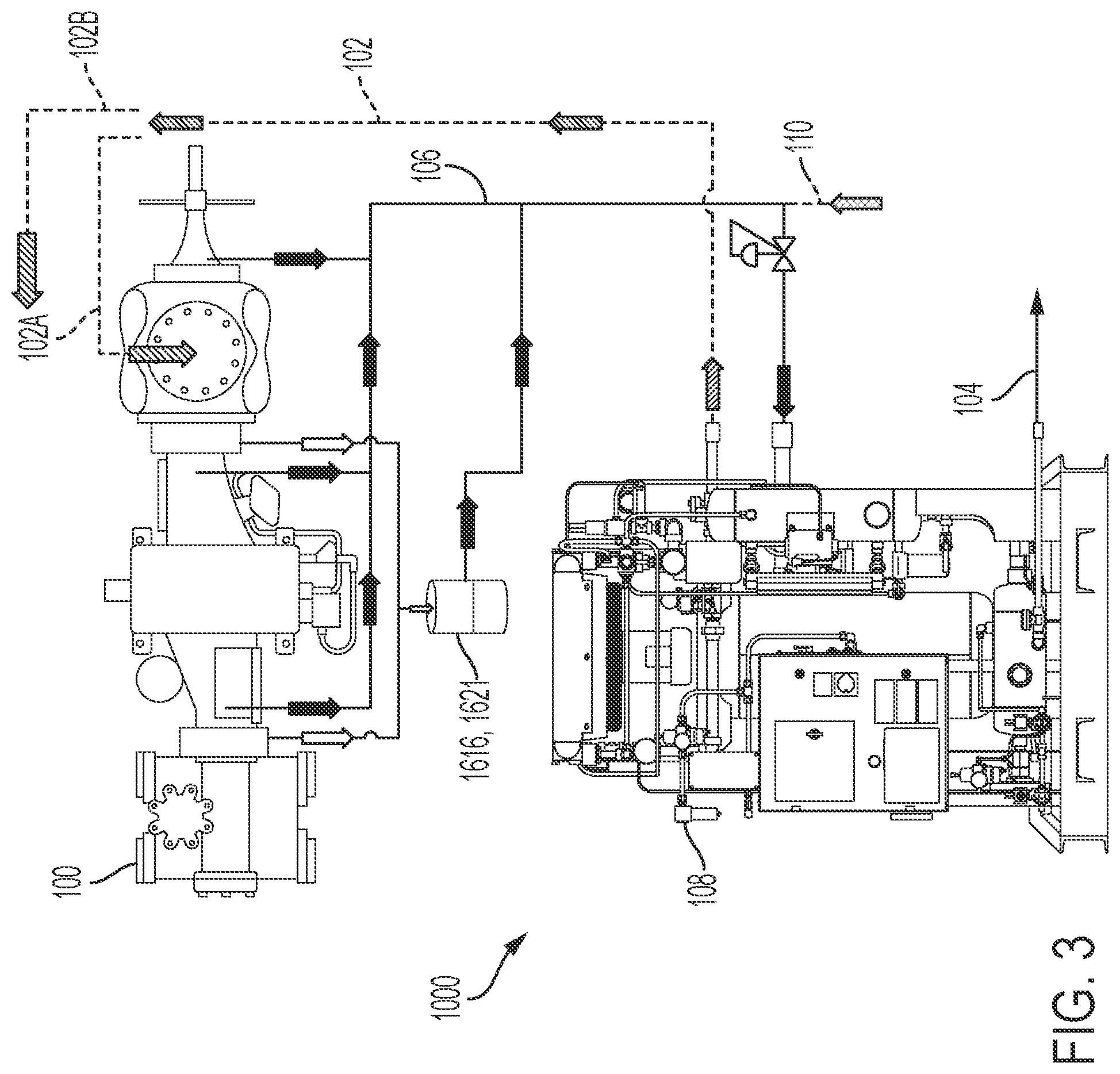 Patent US12303815 Figure 3 – System and process for recovering fugitive gas emissions