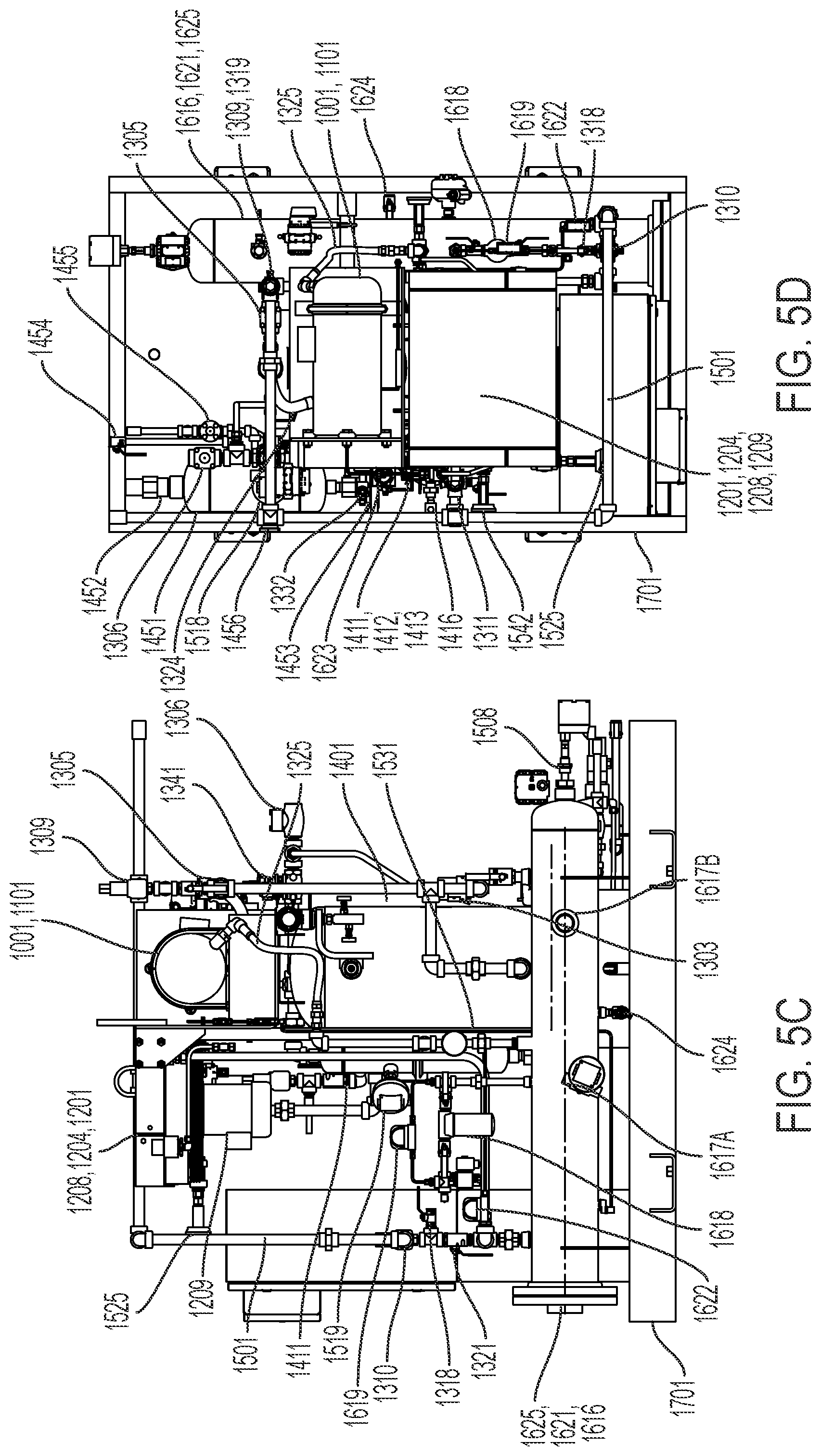 Patent US12303815 Figure 6 – System and process for recovering fugitive gas emissions