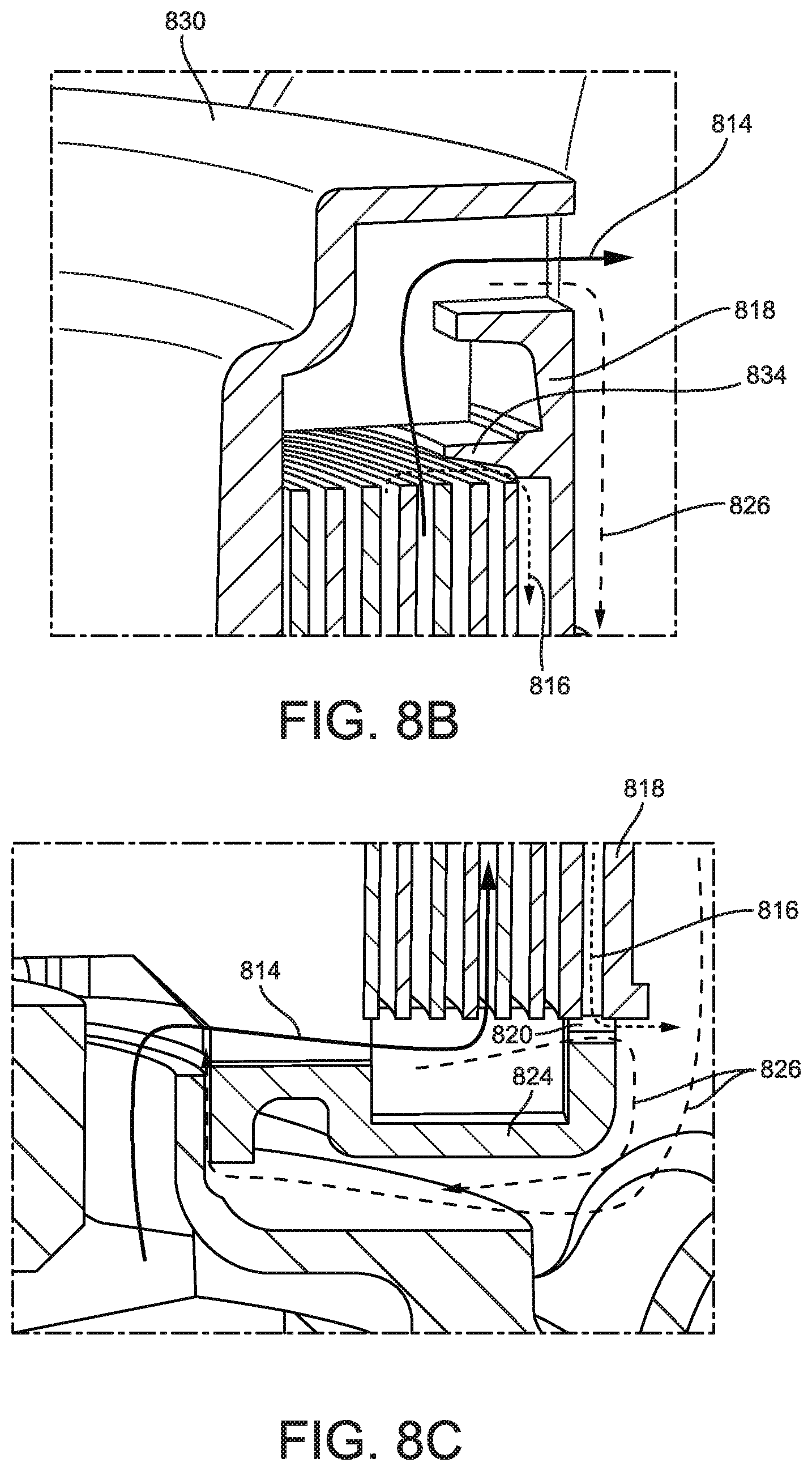Patent US12303816 Figure 9 – Axial flow centrifugal separator