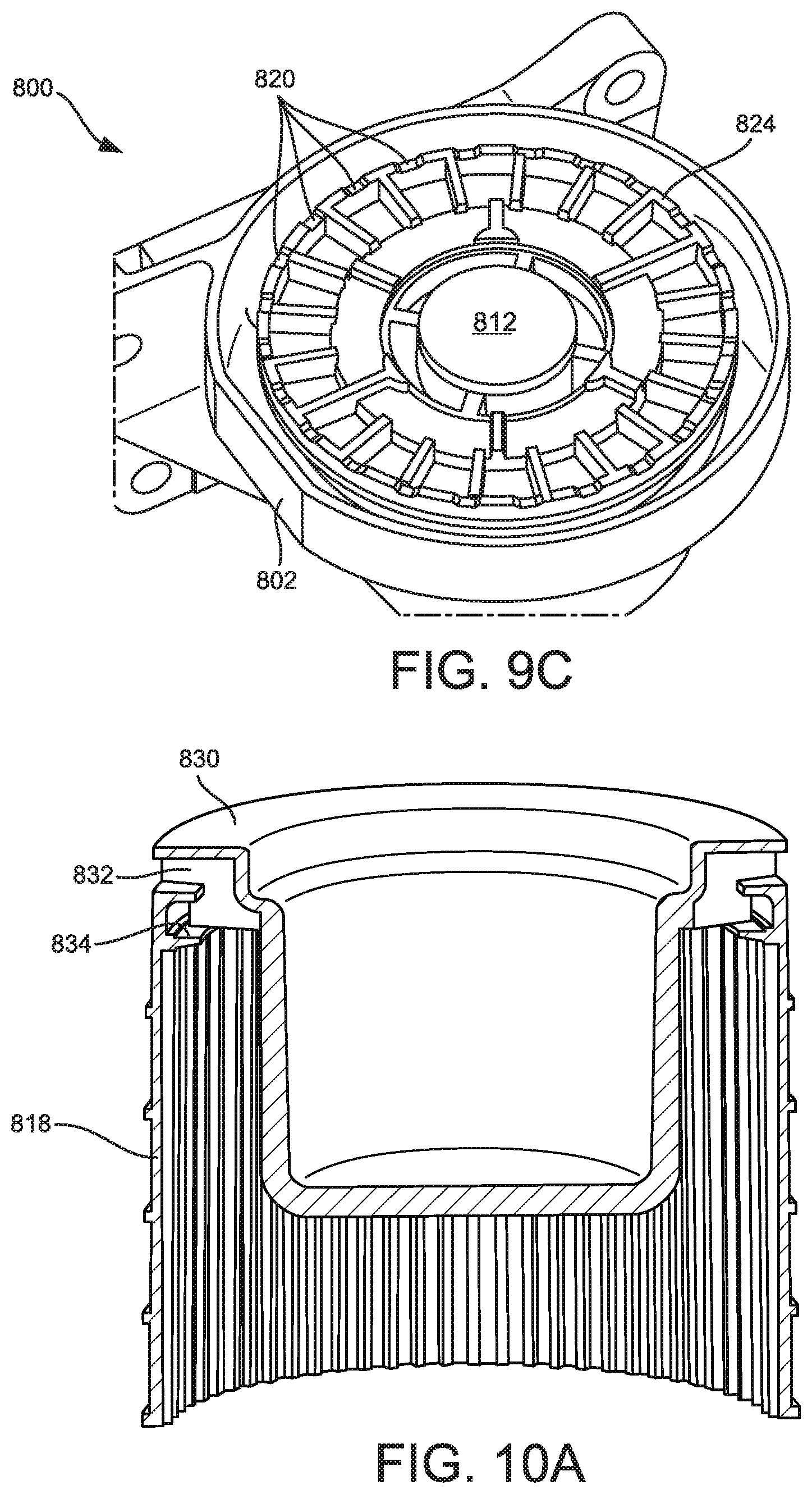 Patent US12303816 Figure 13 – Axial flow centrifugal separator