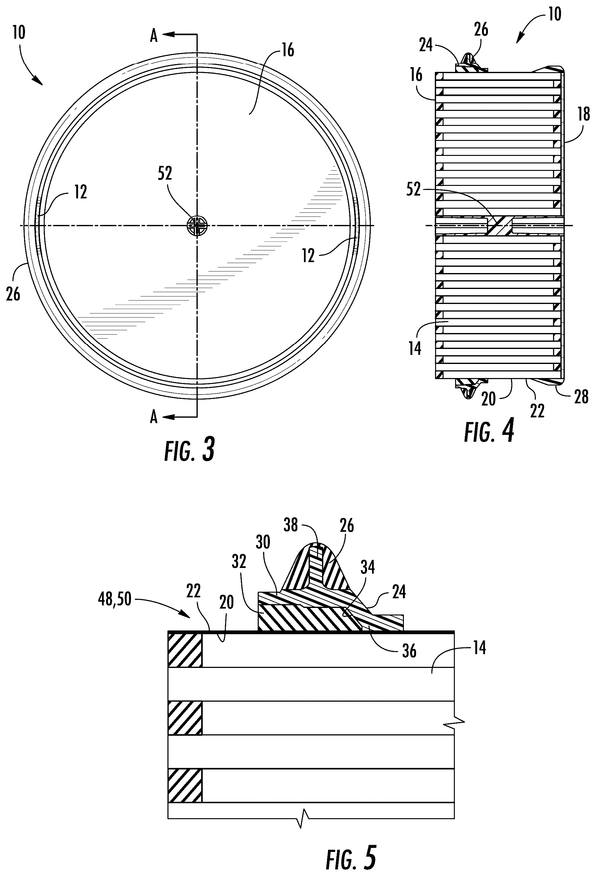 Patent US12303817 Figure 2 – Air filter with improved handle