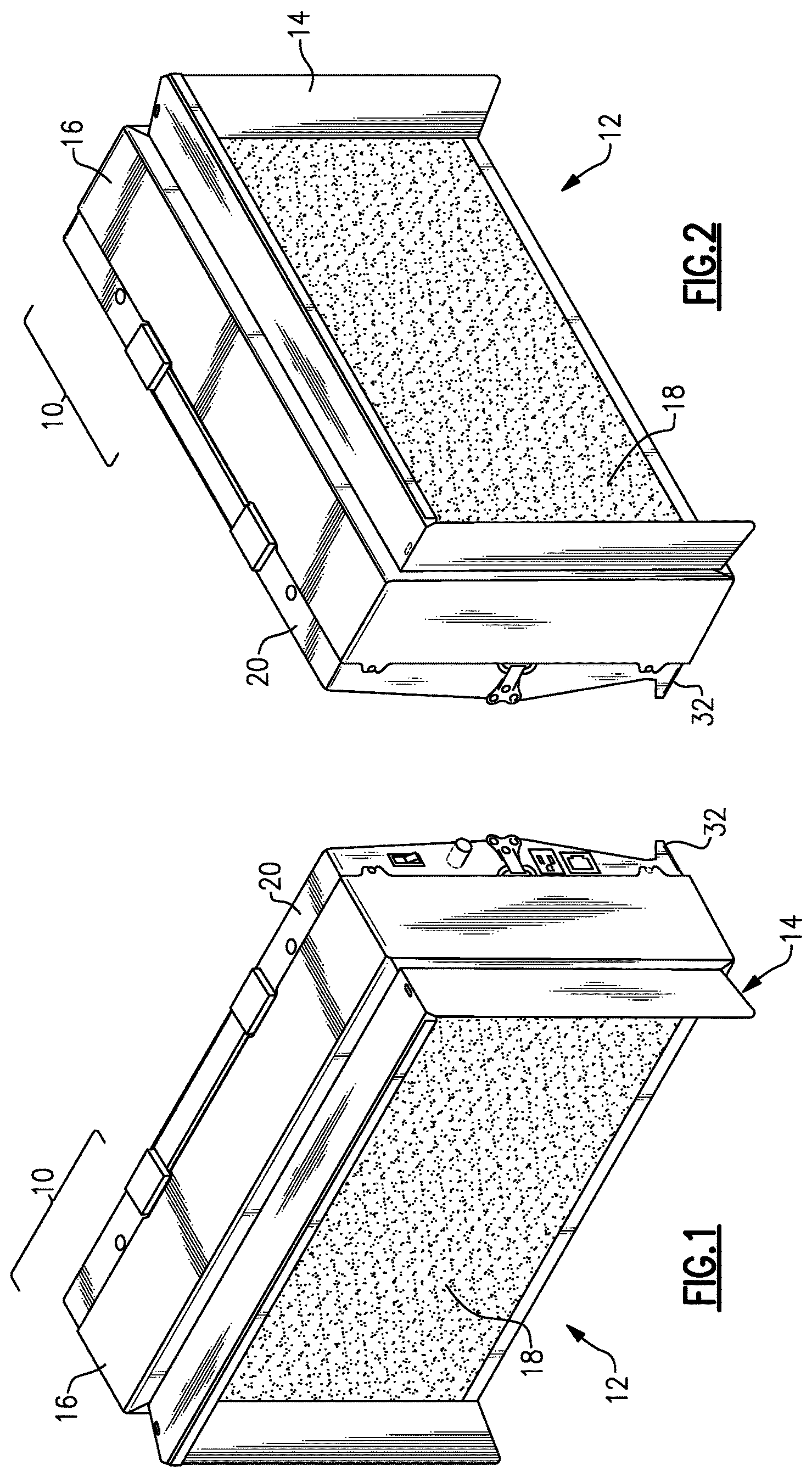 Patent US12303818 — Benchtop dust collector — Figure 1