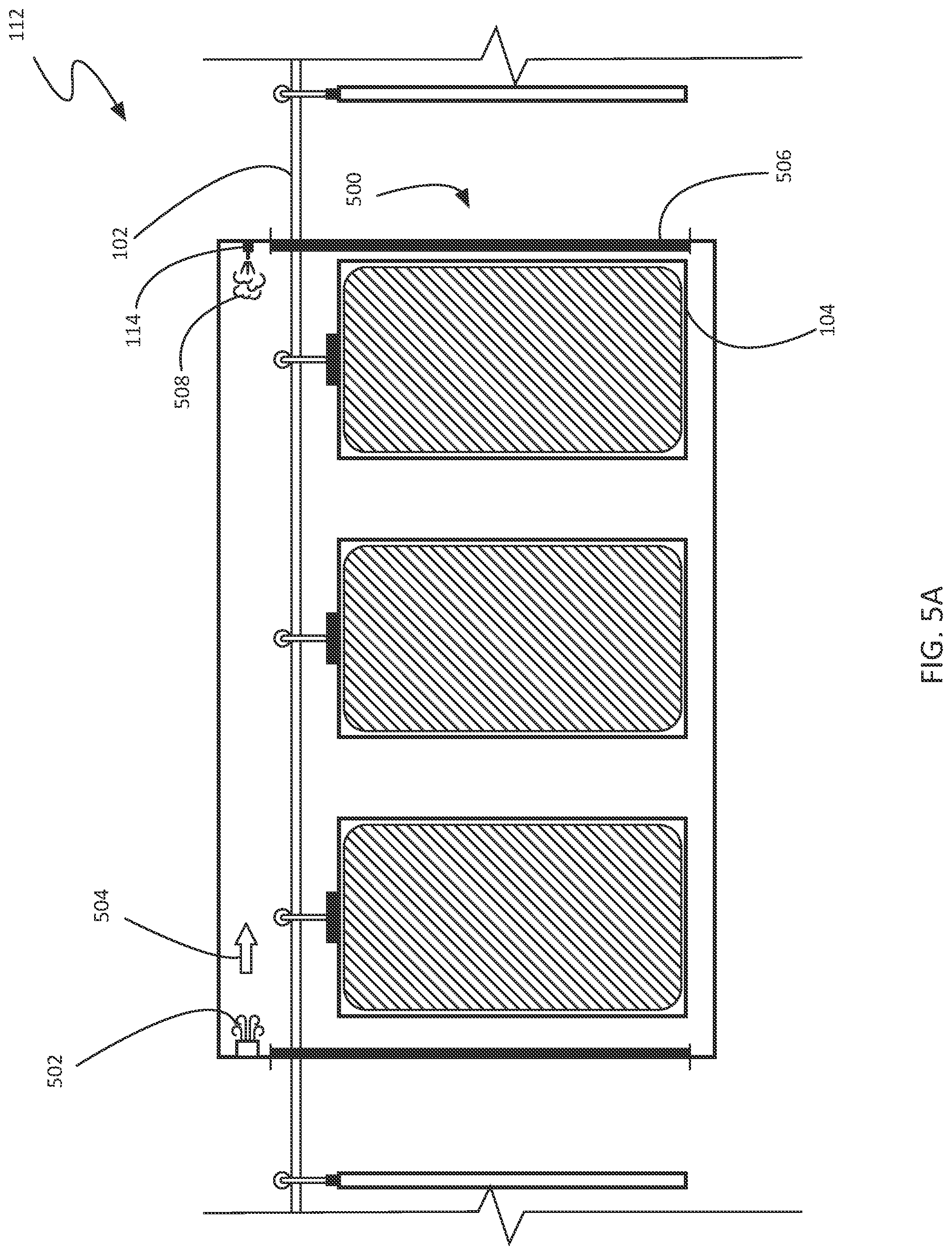 Patent US12303824 Figure 8 – Moving sorbent panel system for capturing atmospheric carbon dioxide