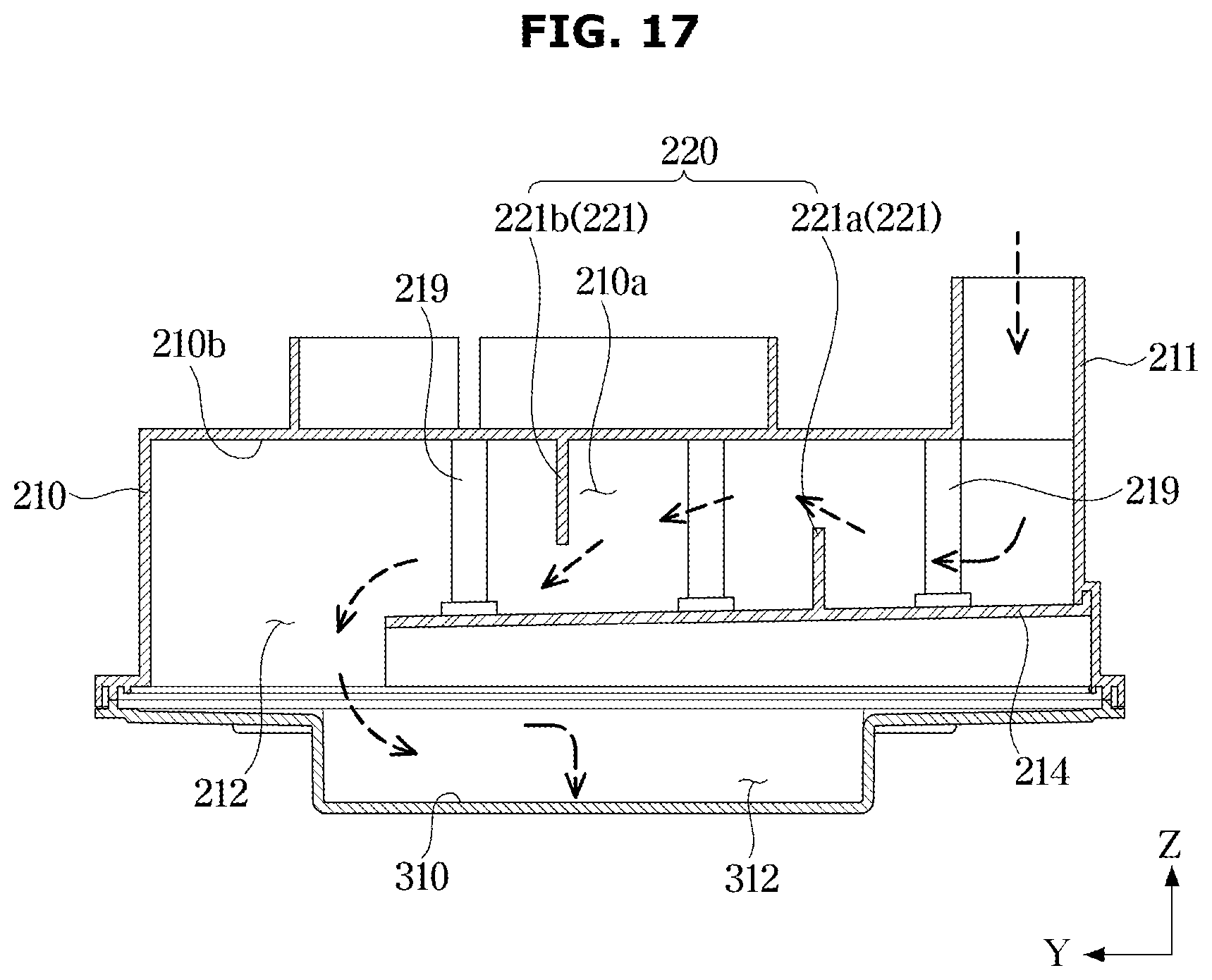 Patent US12303827 Figure 17 – Food waste disposer