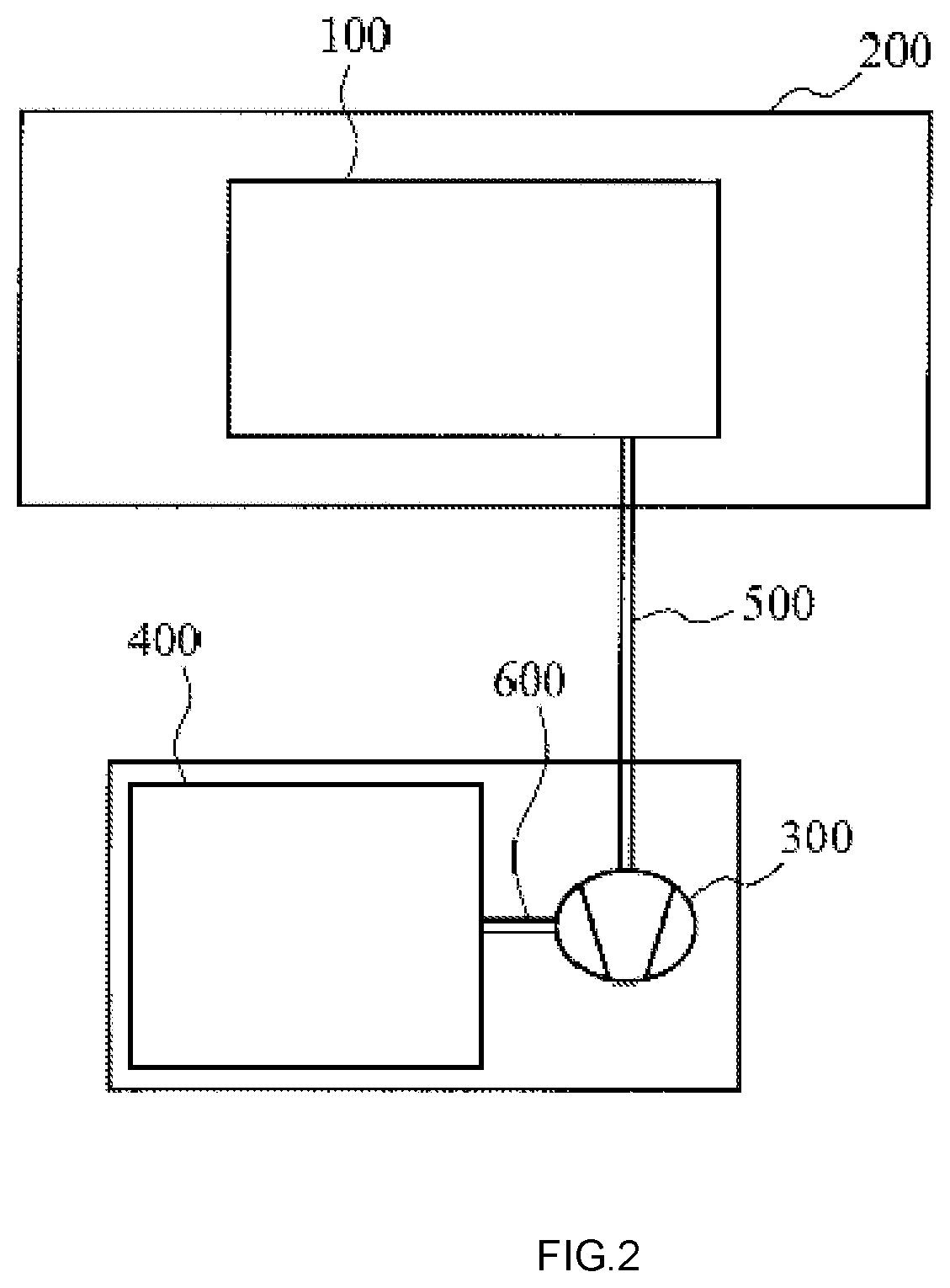 Patent US12303829 Figure 2 – Detoxification device and inlet nozzle