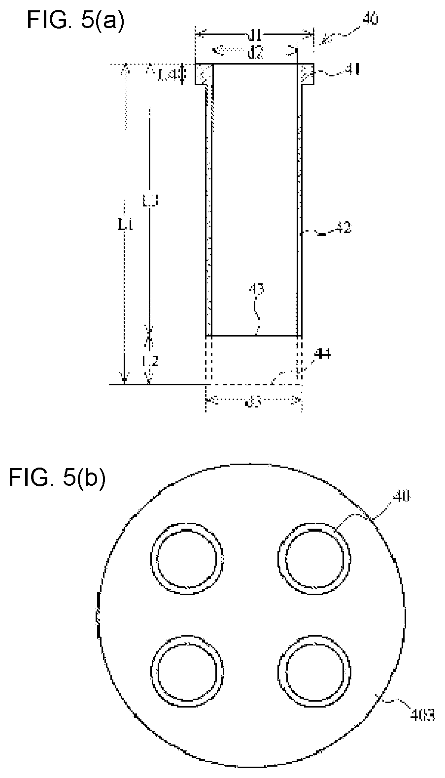 Patent US12303829 Figure 5 – Detoxification device and inlet nozzle