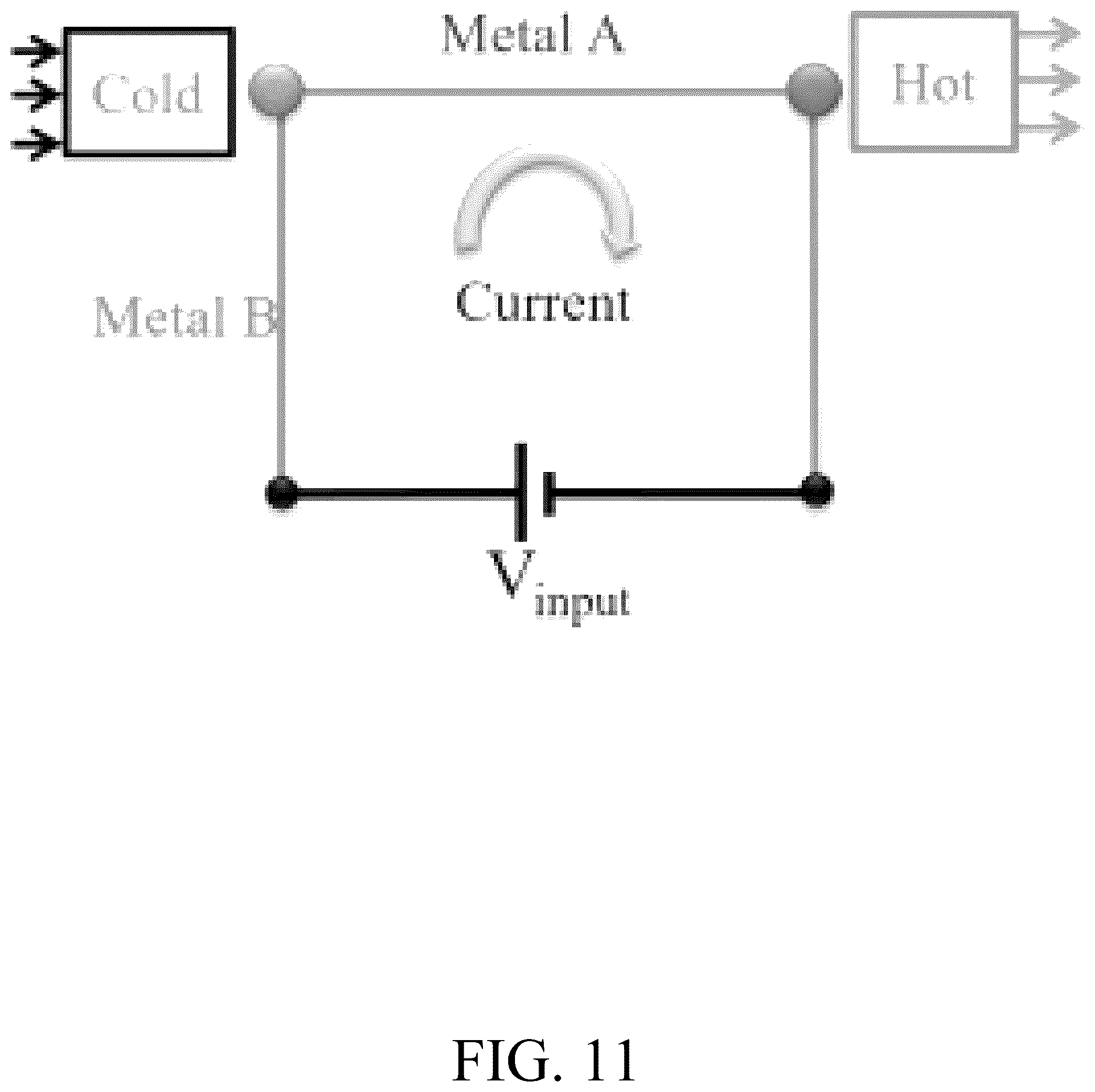 Patent US12303835 Figure 11 – Thermoelectric water gap membrane distillation system and process