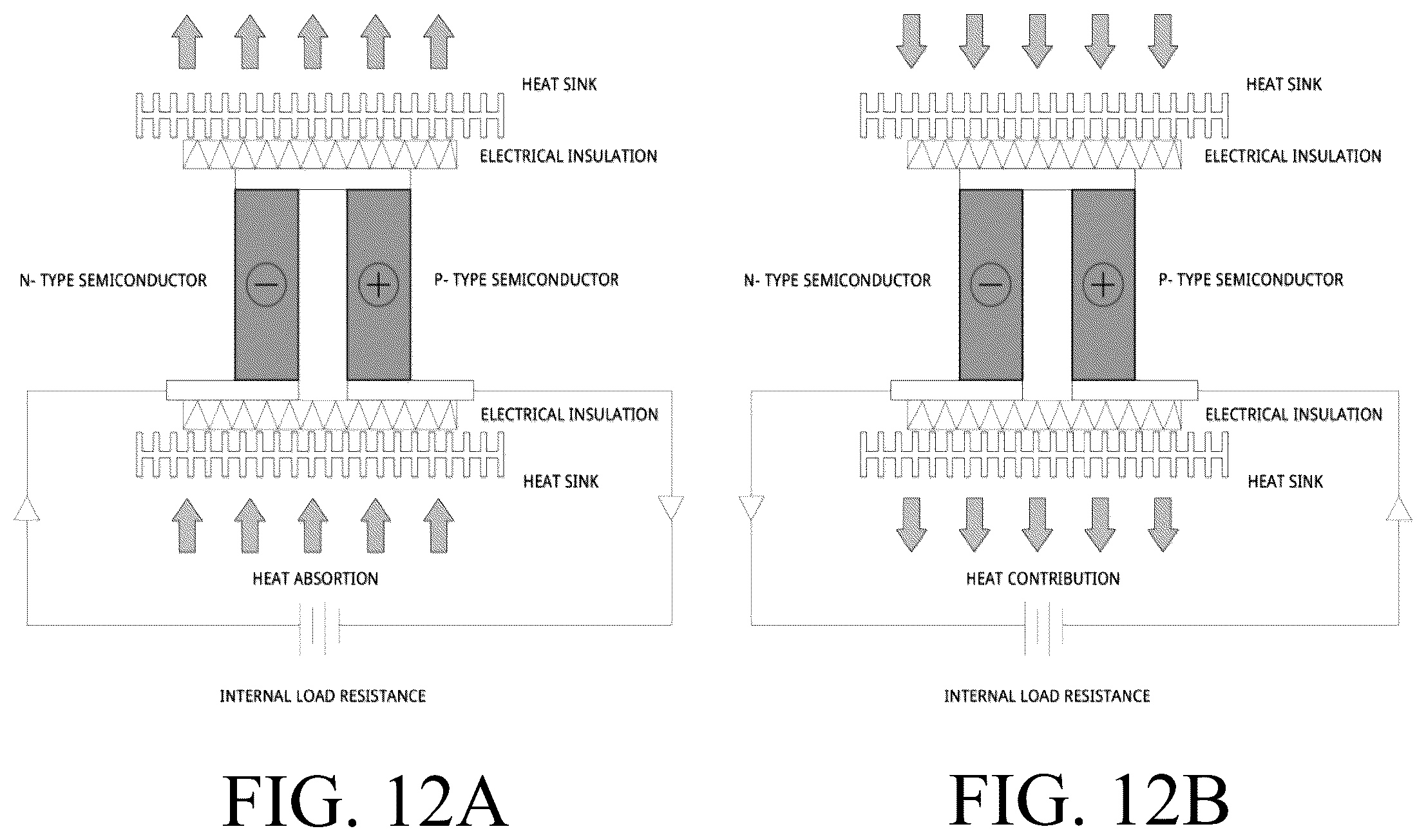 Patent US12303835 Figure 12 – Thermoelectric water gap membrane distillation system and process