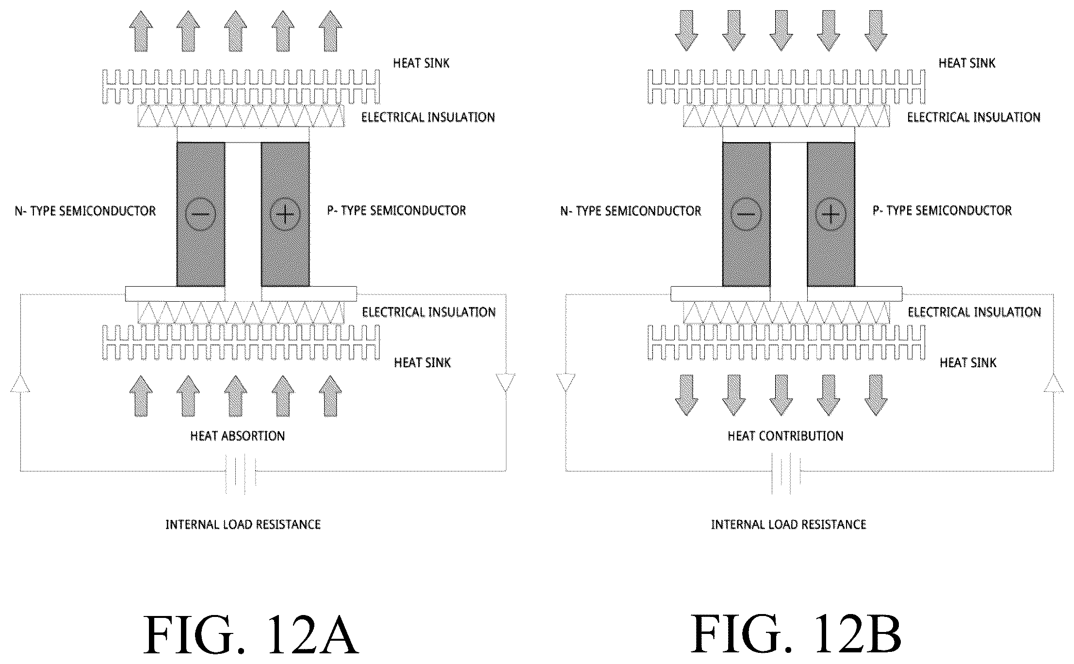 Patent US12303837 Figure 12 – Thermoelectric air gap membrane distillation system and process