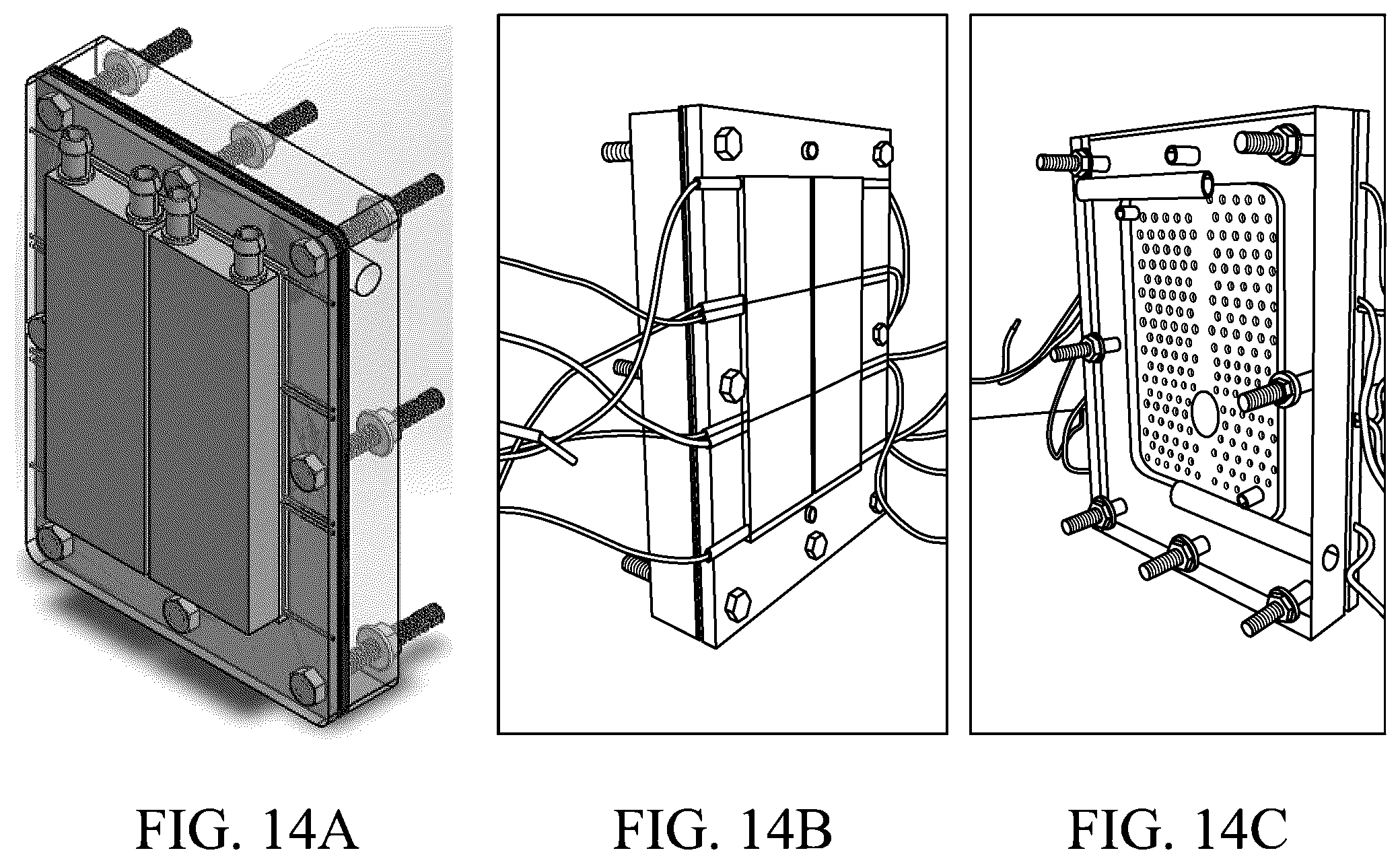 Patent US12303837 Figure 14 – Thermoelectric air gap membrane distillation system and process