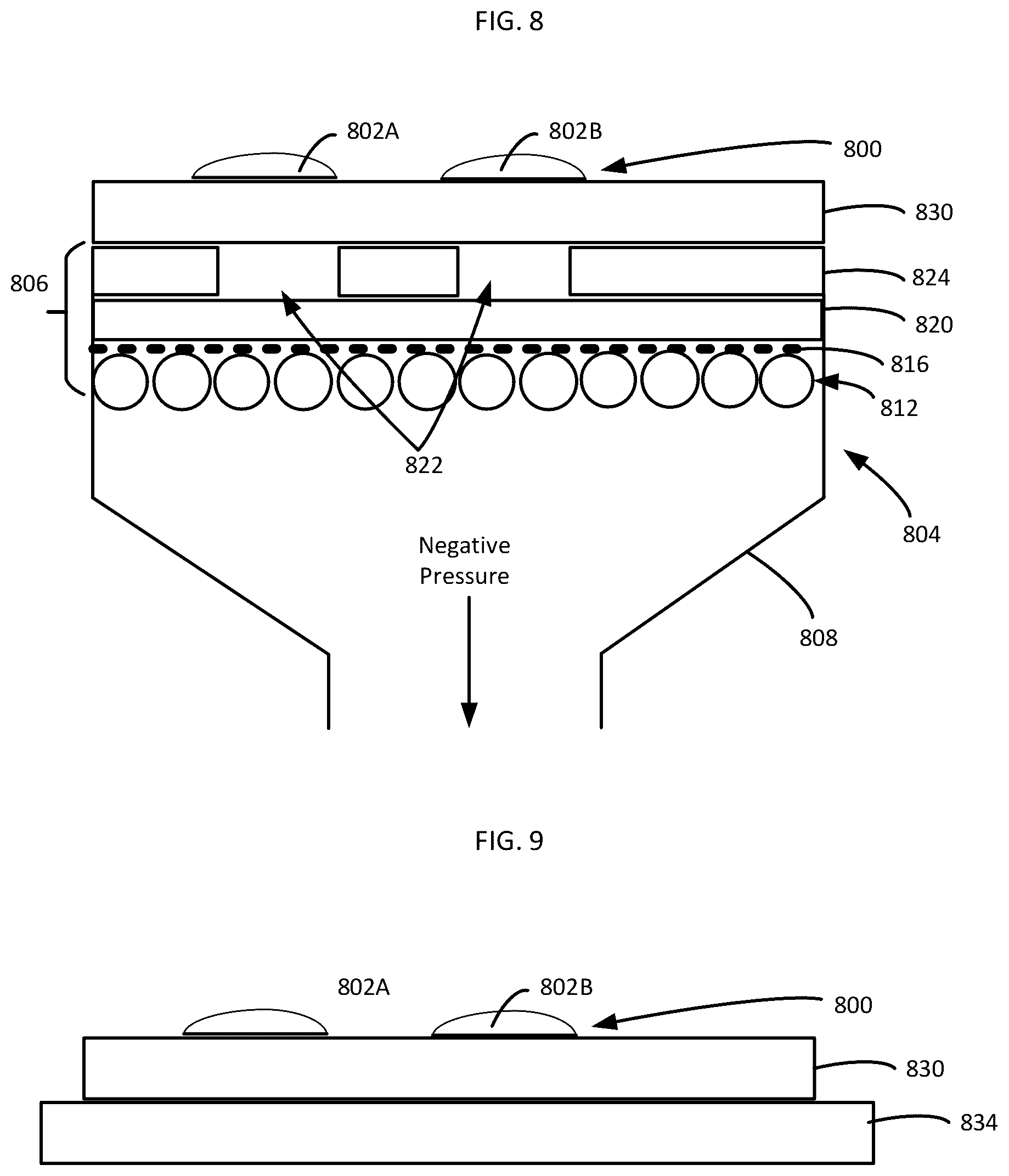 Patent US12303839 Figure 5 – Patterned nanofiber arrays assembled through patterned filtration