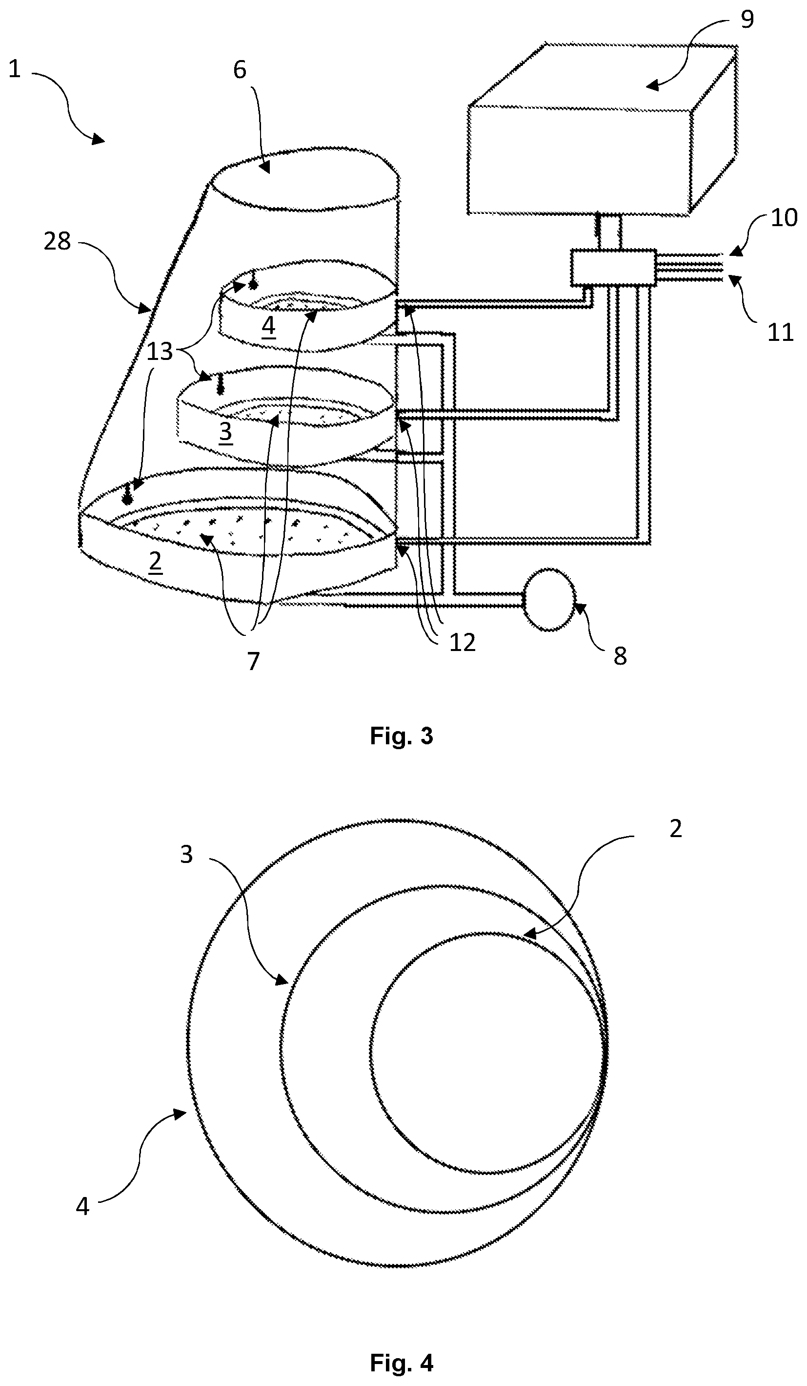 Patent US12303847 Figure 3 – Compact device for producing foam for wellness and/or hygiene applications