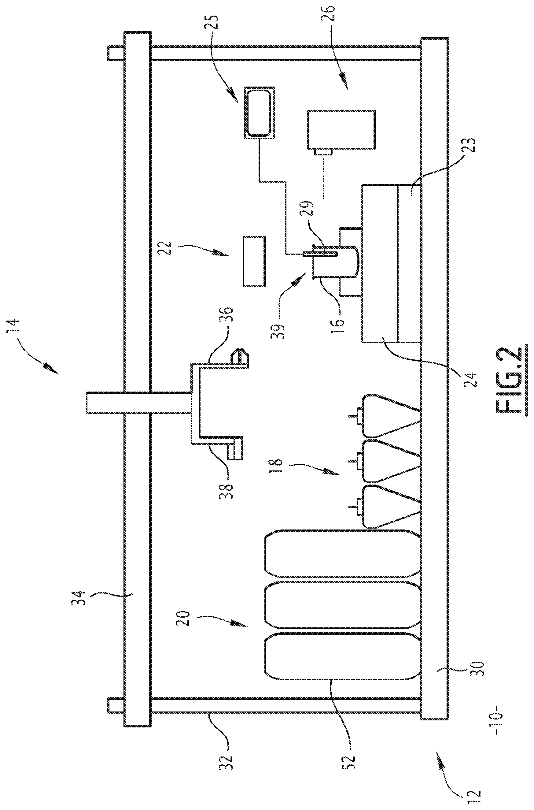 Patent US12303850 Figure 2 – Miniaturised device for automated manufacture of pharmaceutical compositions, and associated method