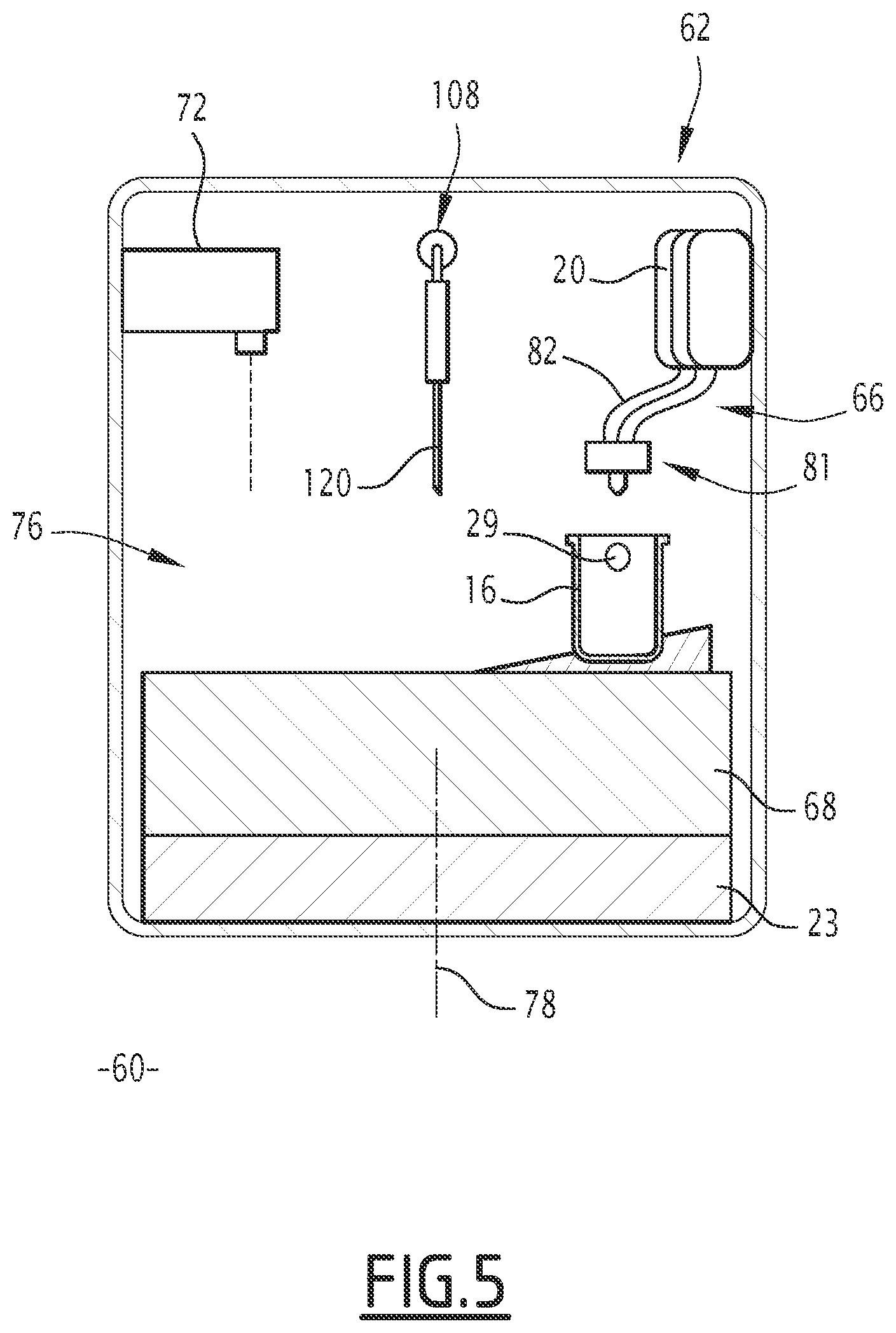 Patent US12303850 Figure 5 – Miniaturised device for automated manufacture of pharmaceutical compositions, and associated method