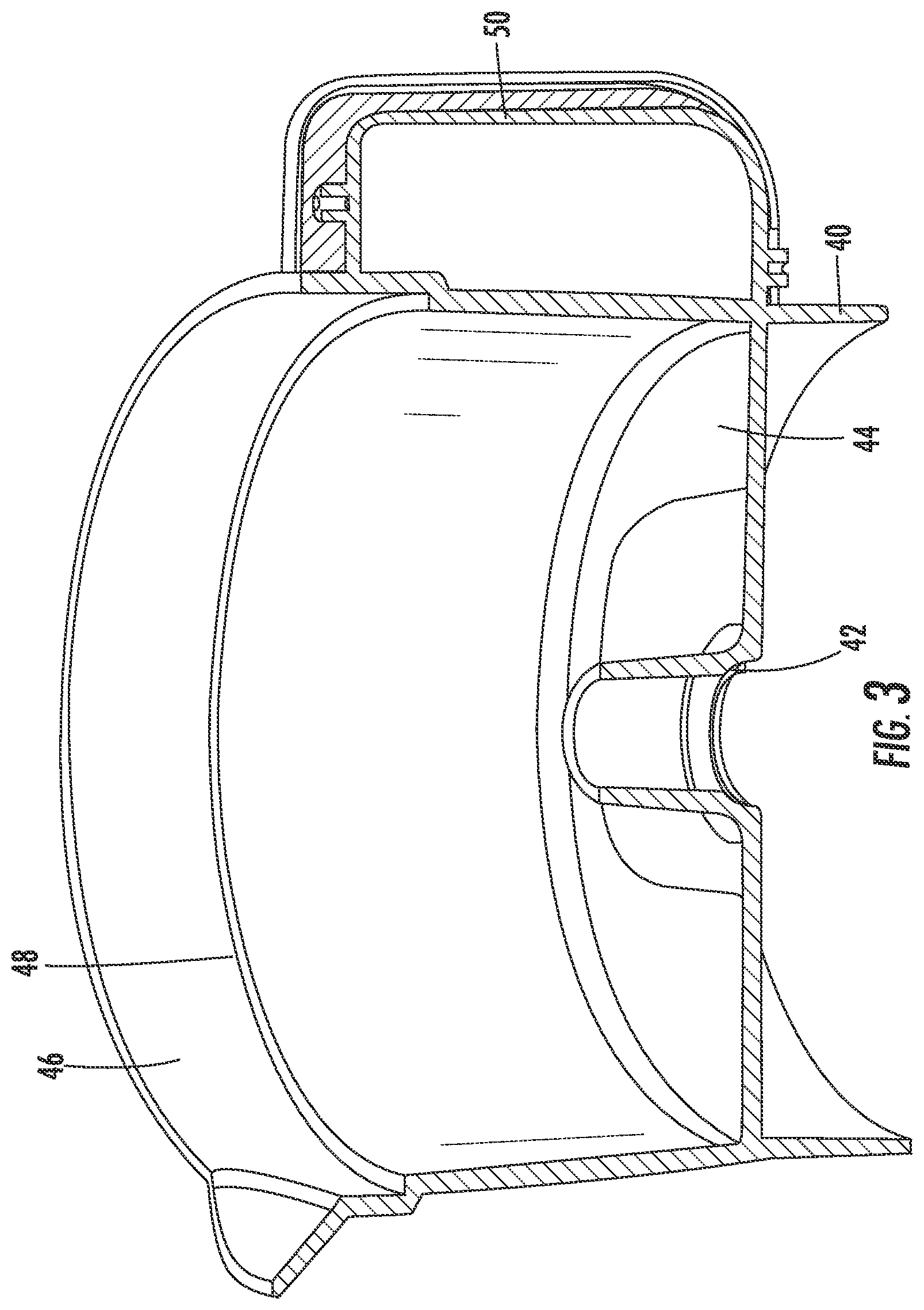 Patent US12303852 Figure 3 – Food processor with cleaning accessory and methods of using same
